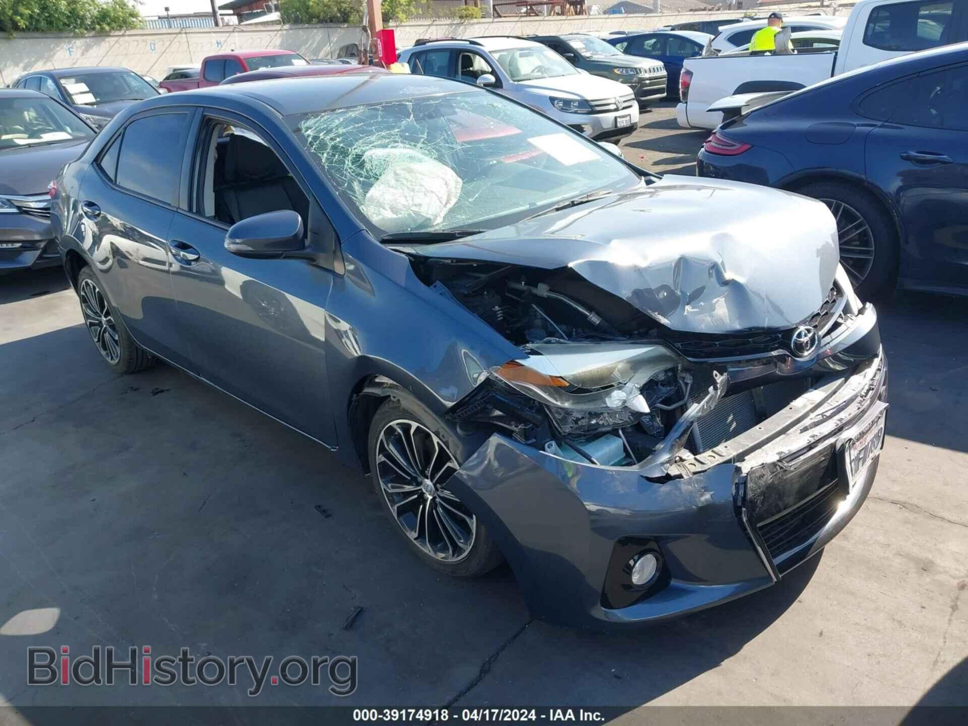 Фотография 5YFBURHE8FP323325 - TOYOTA COROLLA 2015