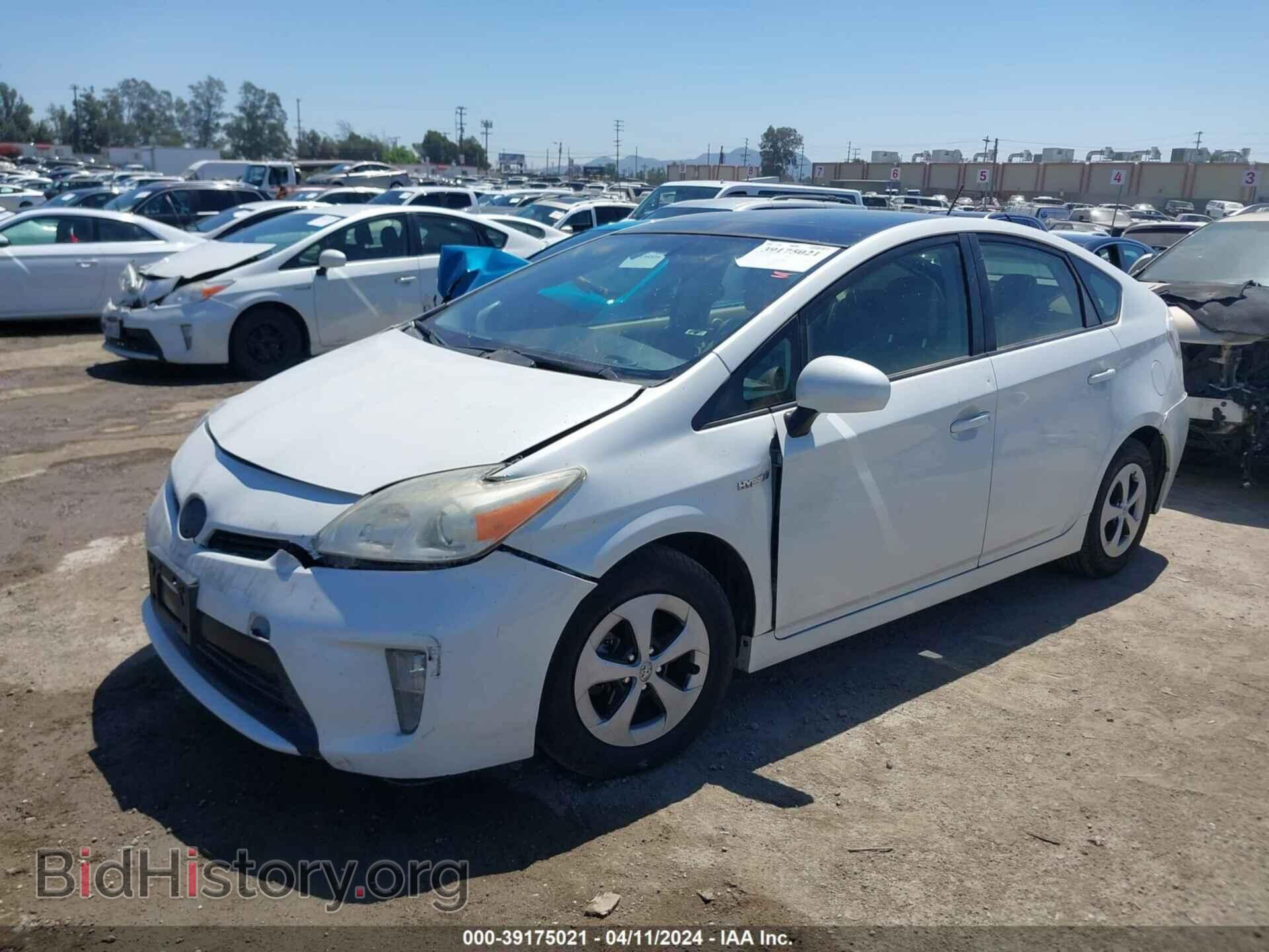 2012 TOYOTA PRIUS - VIN: JTDKN3DU6C1498308 - Фото 2