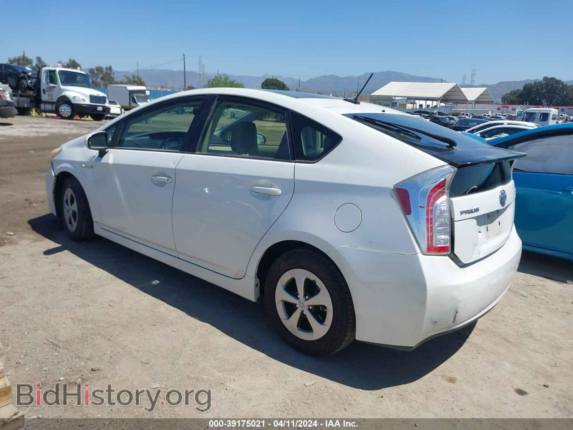 2012 TOYOTA PRIUS - VIN: JTDKN3DU6C1498308 - Фото 3