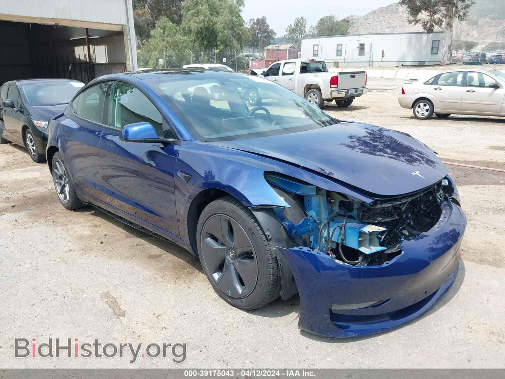Photo 5YJ3E1EA0MF919350 - TESLA MODEL 3 2021