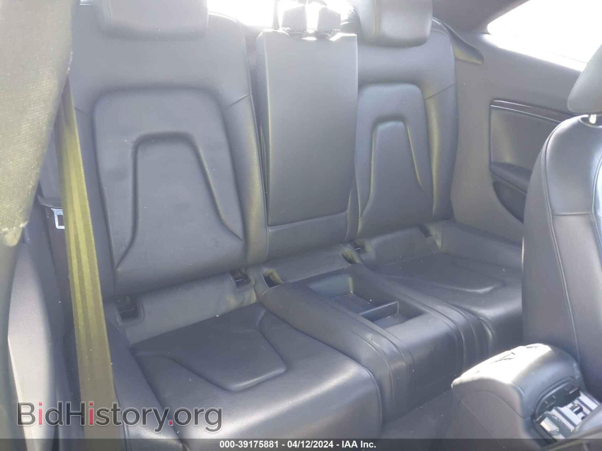 2013 AUDI A5 - VIN: WAULFAFR3DA062268 - Фото 8