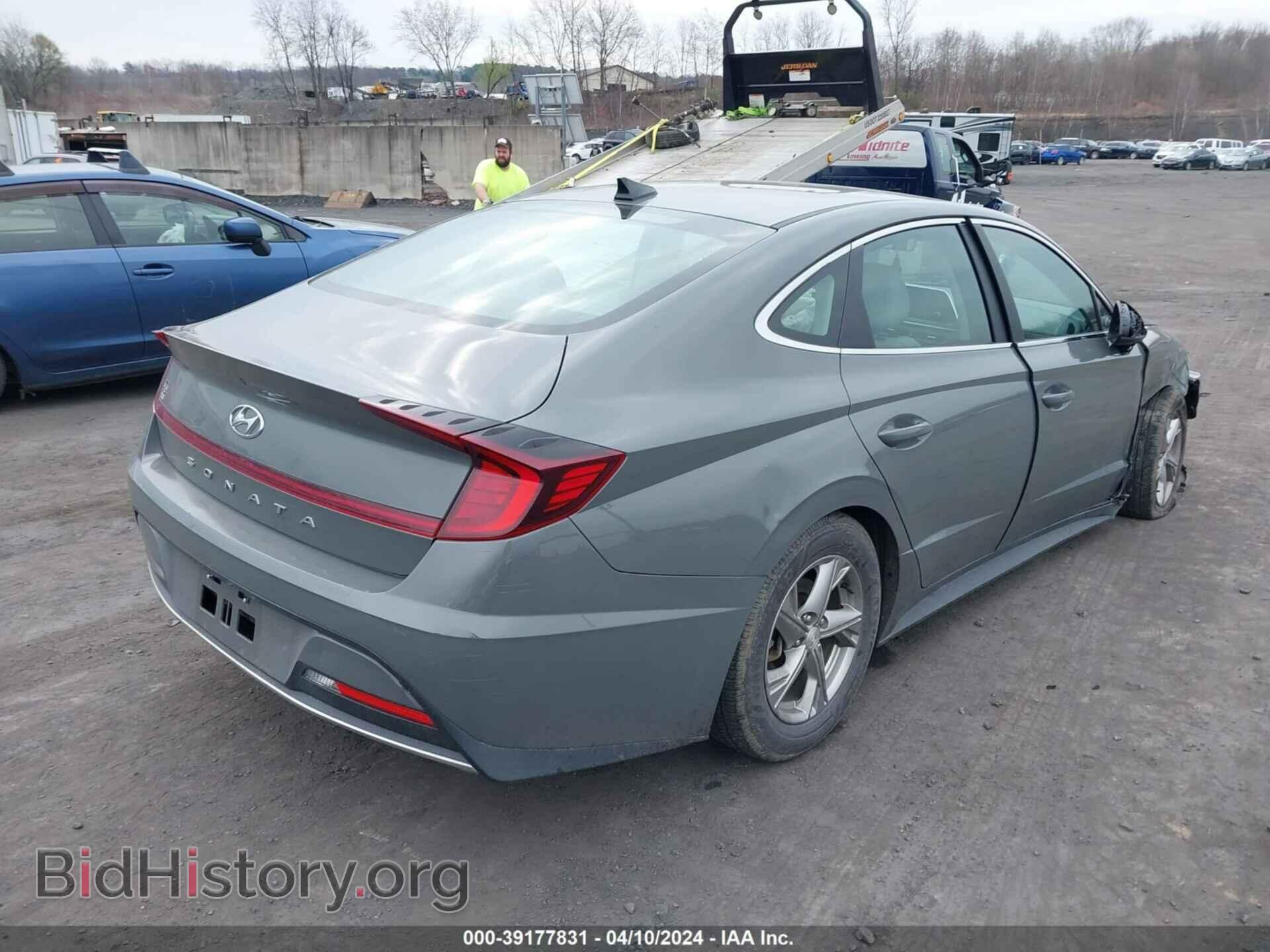 2020 HYUNDAI SONATA - VIN: 5NPEG4JA8LH033092 - Фото 4