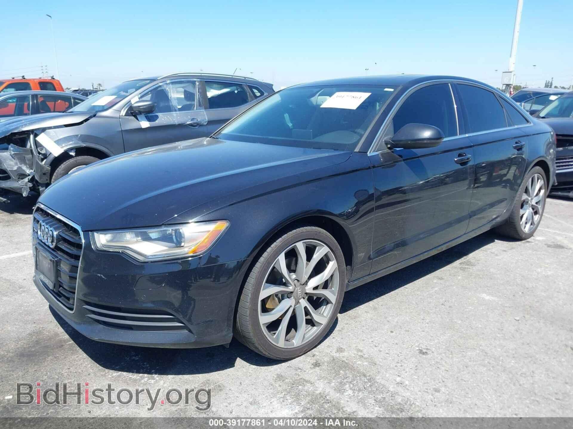 2013 AUDI A6 - VIN: WAUGFAFC6DN037516 - Фото 2