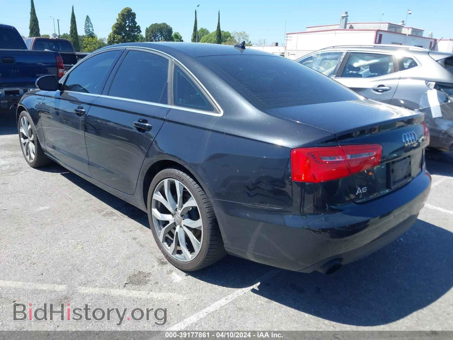 2013 AUDI A6 - VIN: WAUGFAFC6DN037516 - Фото 3