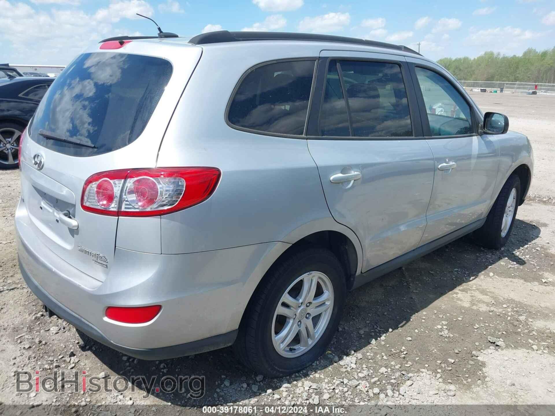 2010 HYUNDAI SANTA FE - VIN: 5NMSGDAB6AH373394 - Фото 4