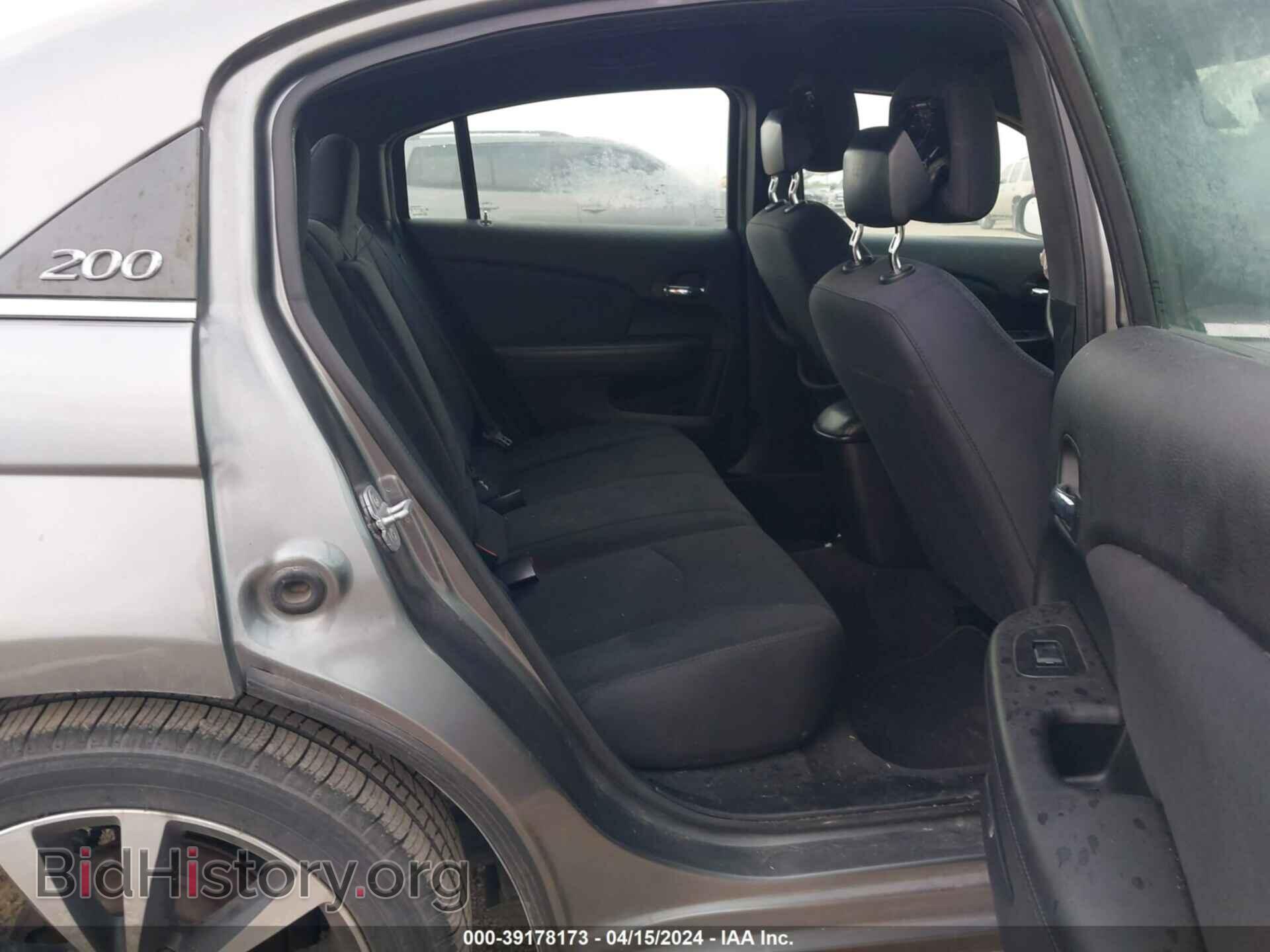 2013 CHRYSLER 200 - VIN: 1C3CCBBB5DN583502 - Фото 8