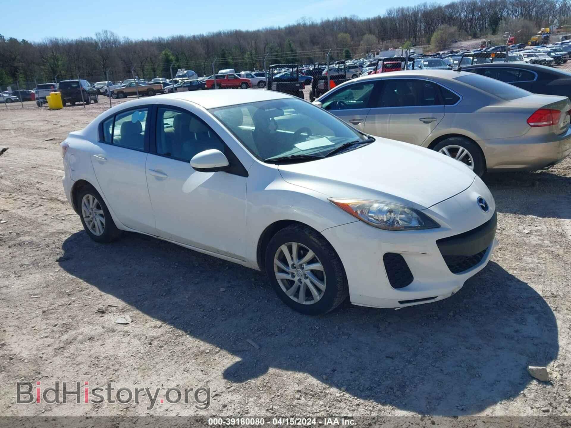 Photo JM1BL1VF1C1514571 - MAZDA MAZDA3 2012
