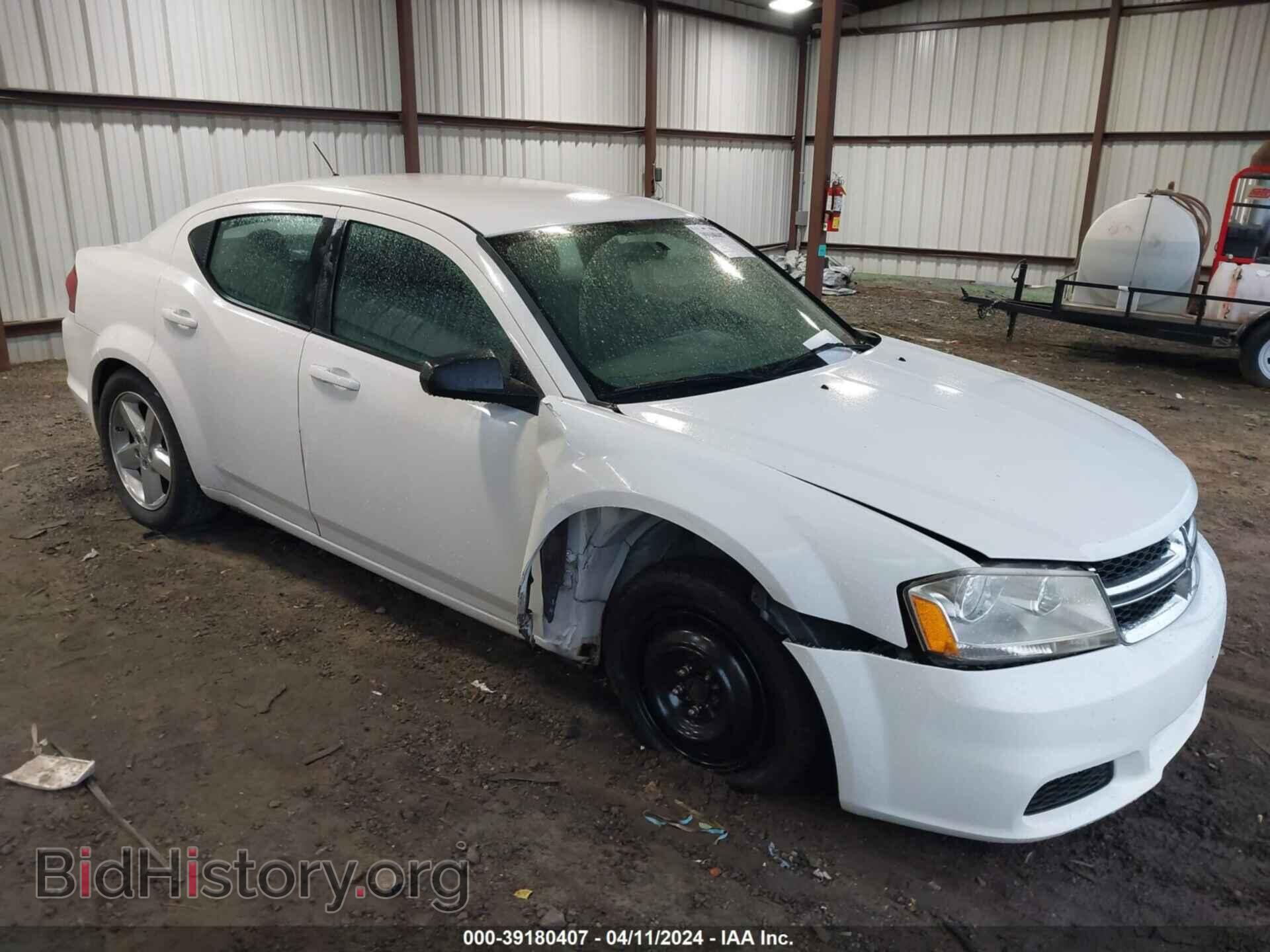Photo 1C3CDZAB7CN158465 - DODGE AVENGER 2012