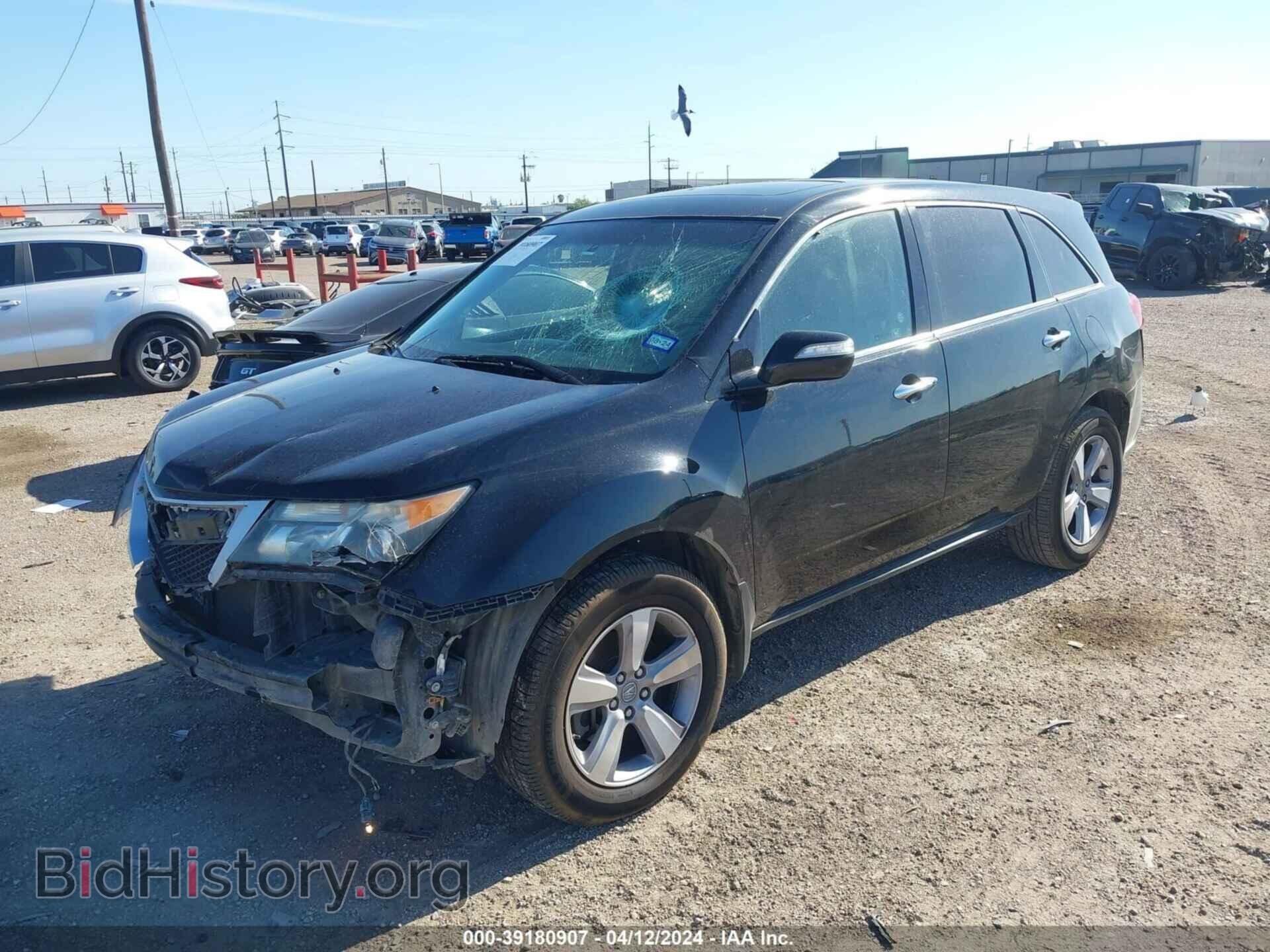 2012 ACURA MDX - VIN: 2HNYD2H23CH543734 - Фото 2