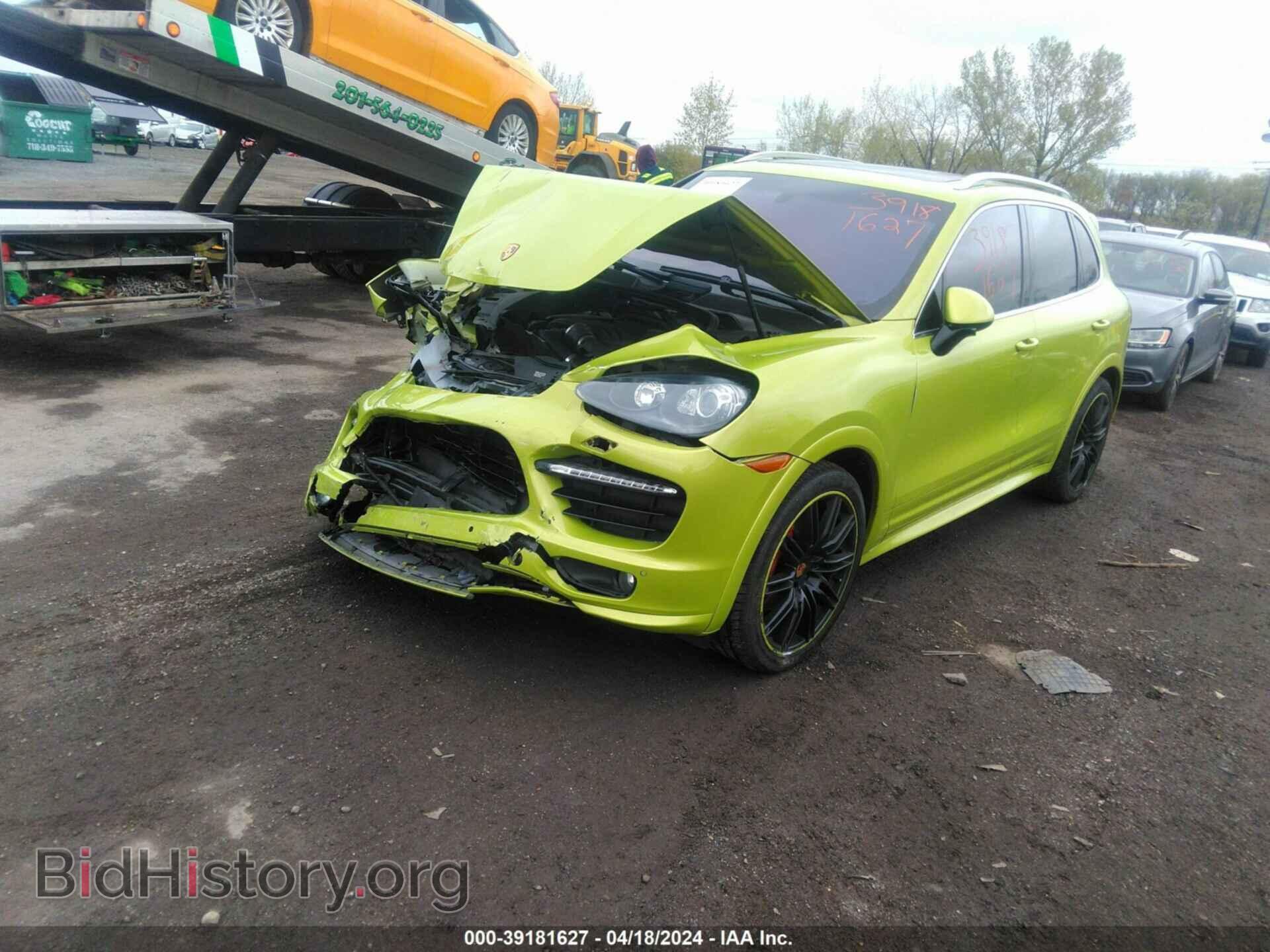 2014 PORSCHE CAYENNE - VIN: WP1AD2A24ELA70495 - Фото 2