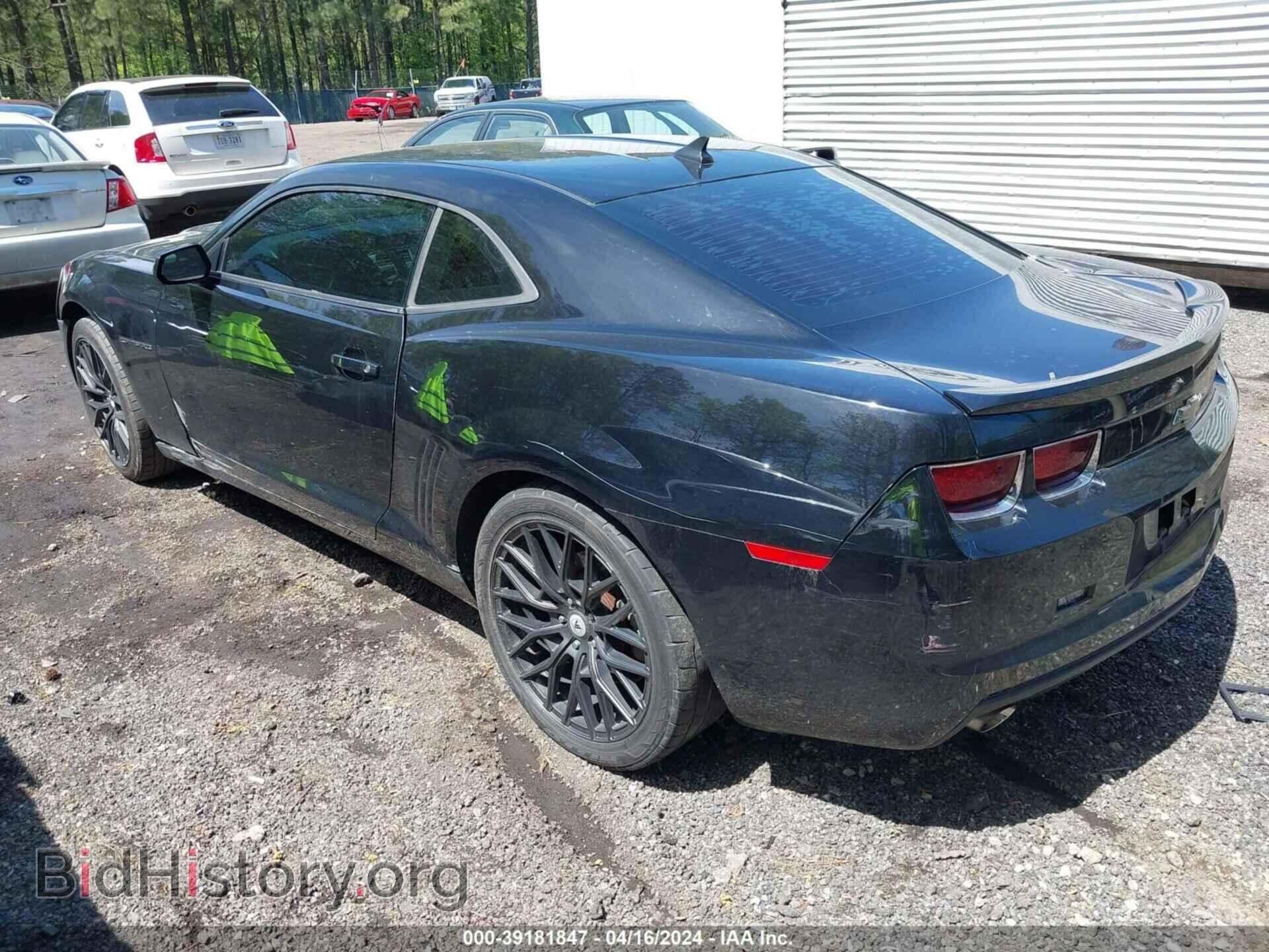 2013 CHEVROLET CAMARO - VIN: 2G1FA1E3XD9241908 - Фото 3