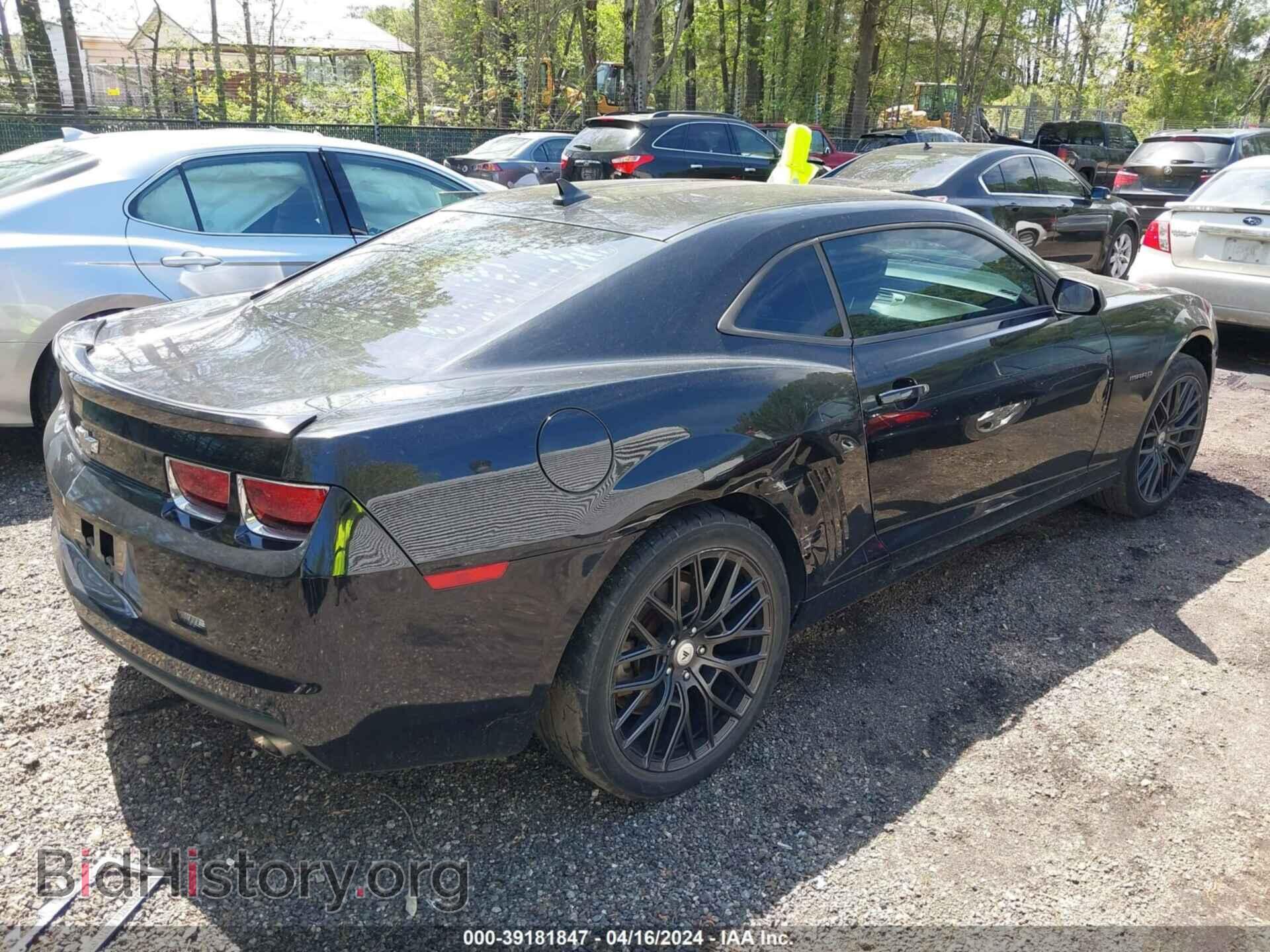 2013 CHEVROLET CAMARO - VIN: 2G1FA1E3XD9241908 - Фото 4