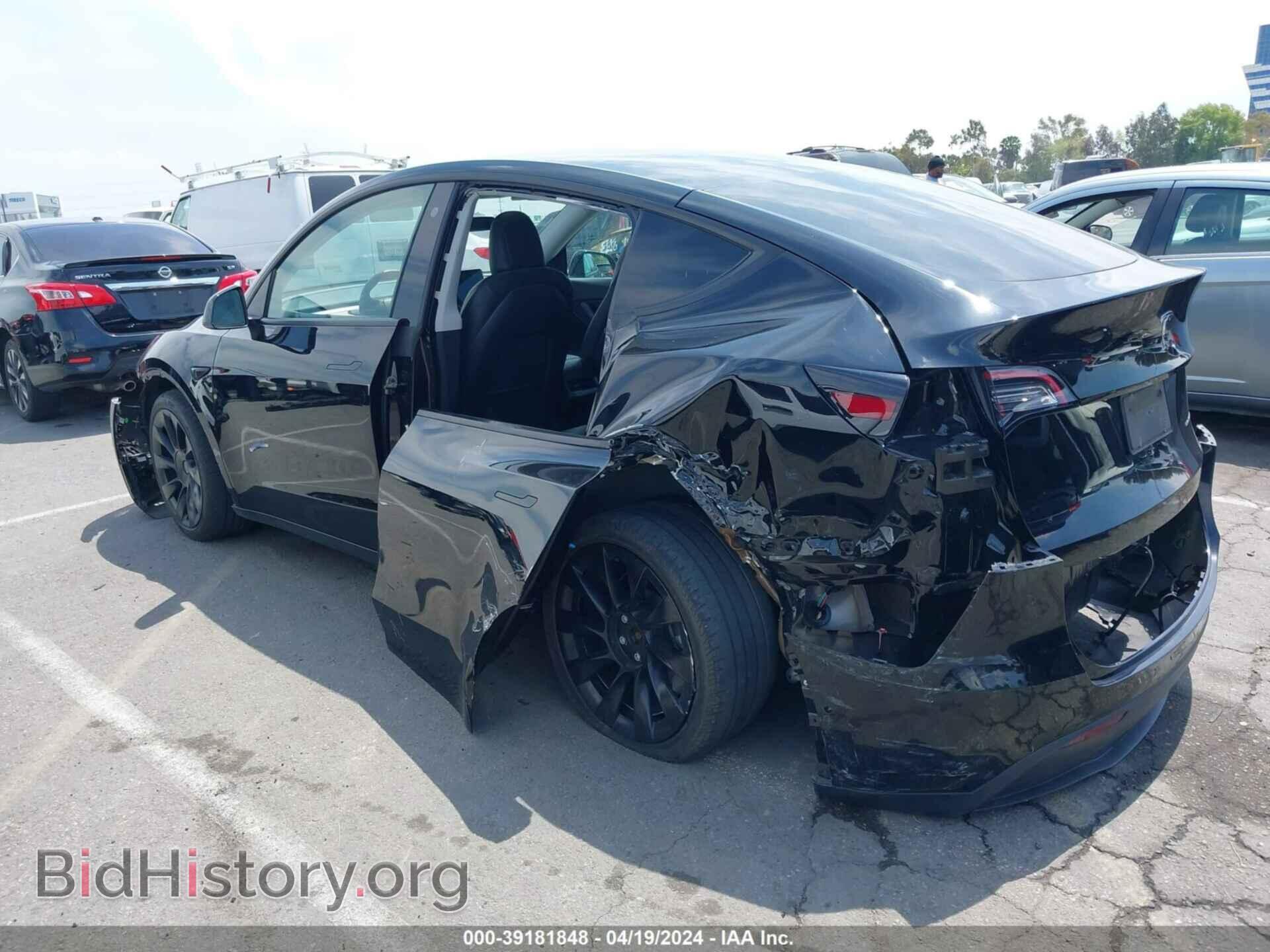 2021 TESLA MODEL Y - VIN: 5YJYGAEE6MF159198 - Фото 3