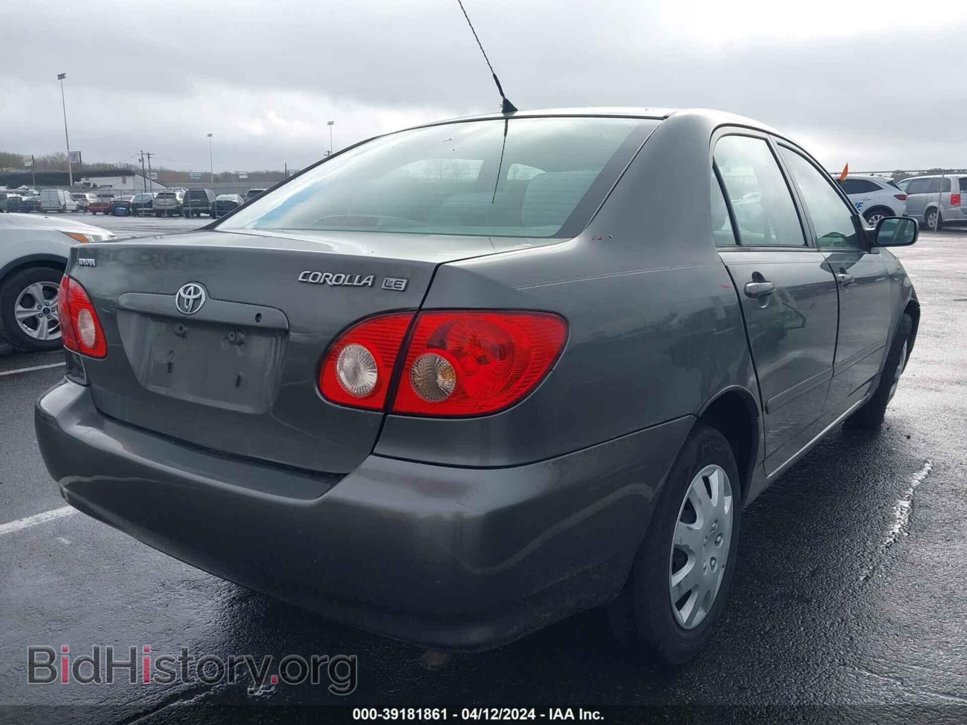 2006 TOYOTA COROLLA - VIN: 2T1BR32E46C597659 - Фото 4