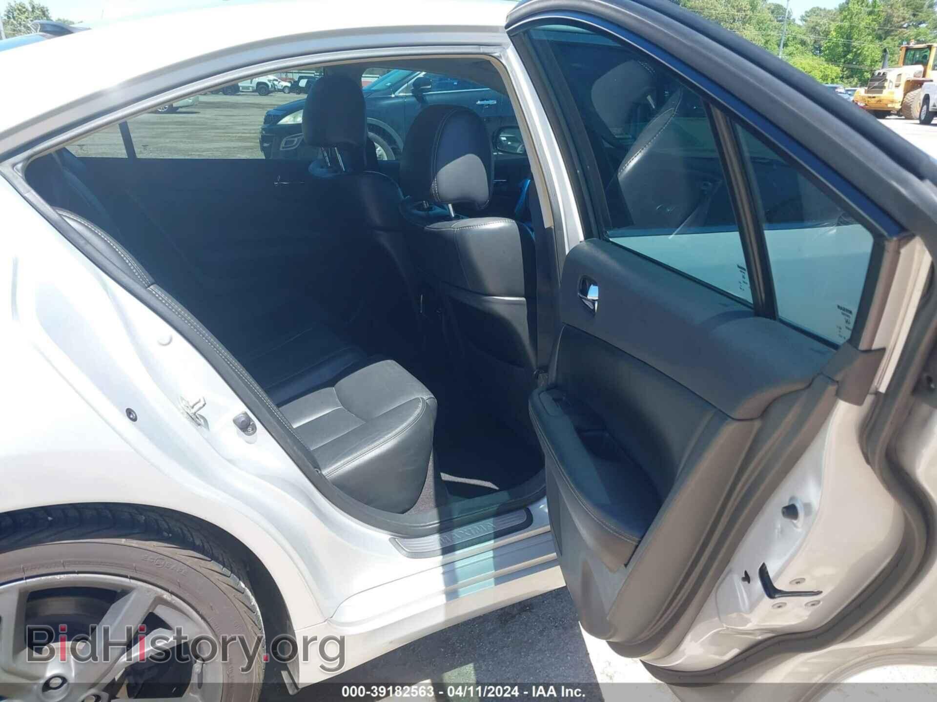 2014 NISSAN MAXIMA - VIN: 1N4AA5AP1EC467191 - Фото 8
