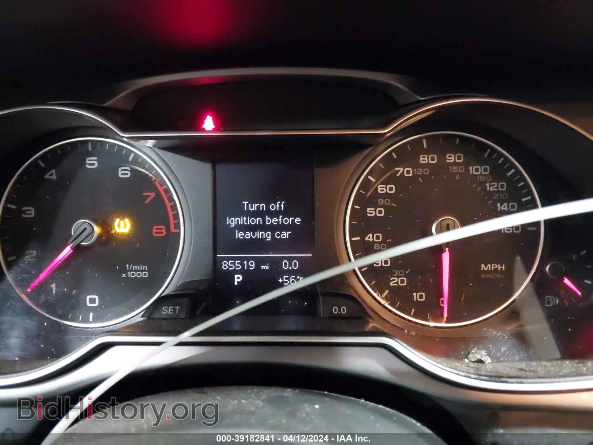 2013 AUDI A4 - VIN: WAUBFAFL4DN009062 - Фото 7