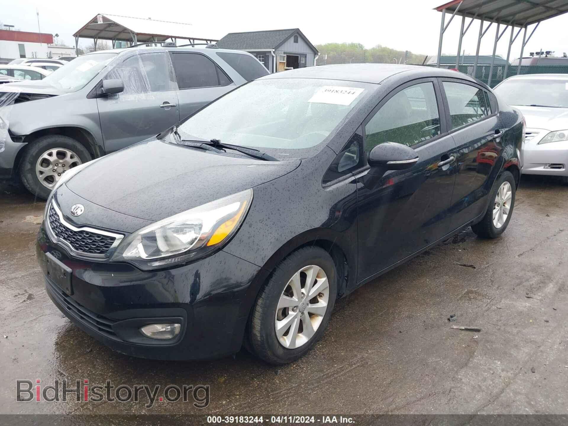 2013 KIA RIO - VIN: KNADN4A30D6299637 - Фото 2