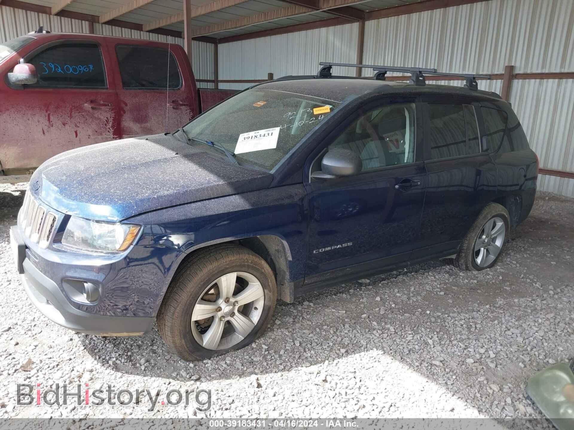 2014 JEEP COMPASS - VIN: 1C4NJDBB3ED592311 - Фото 2