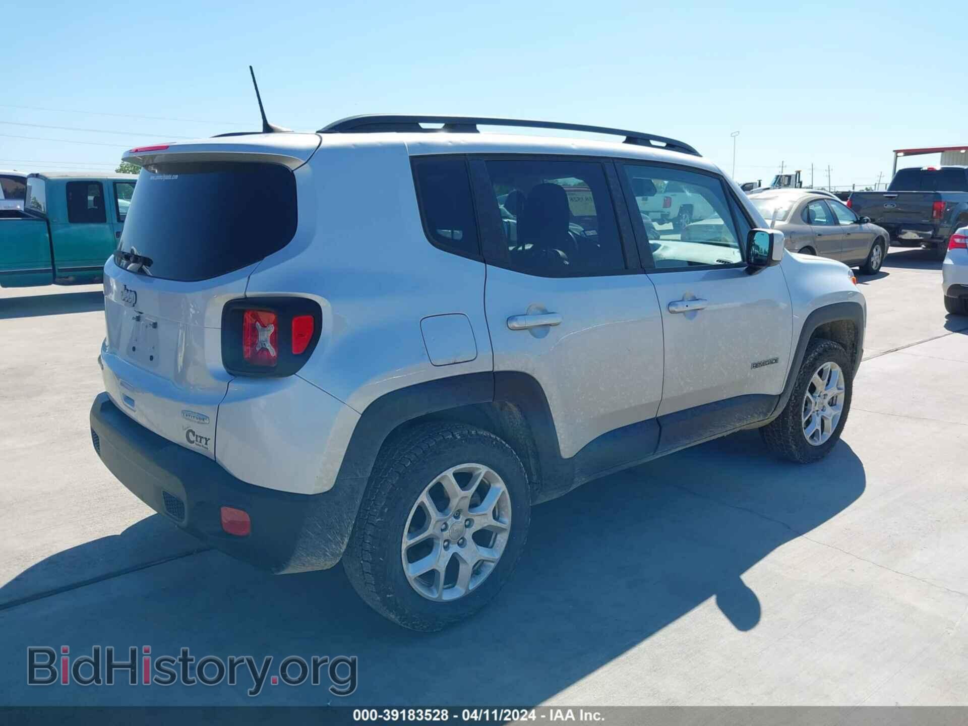 2018 JEEP RENEGADE - VIN: ZACCJBBB2JPH65470 - Фото 4