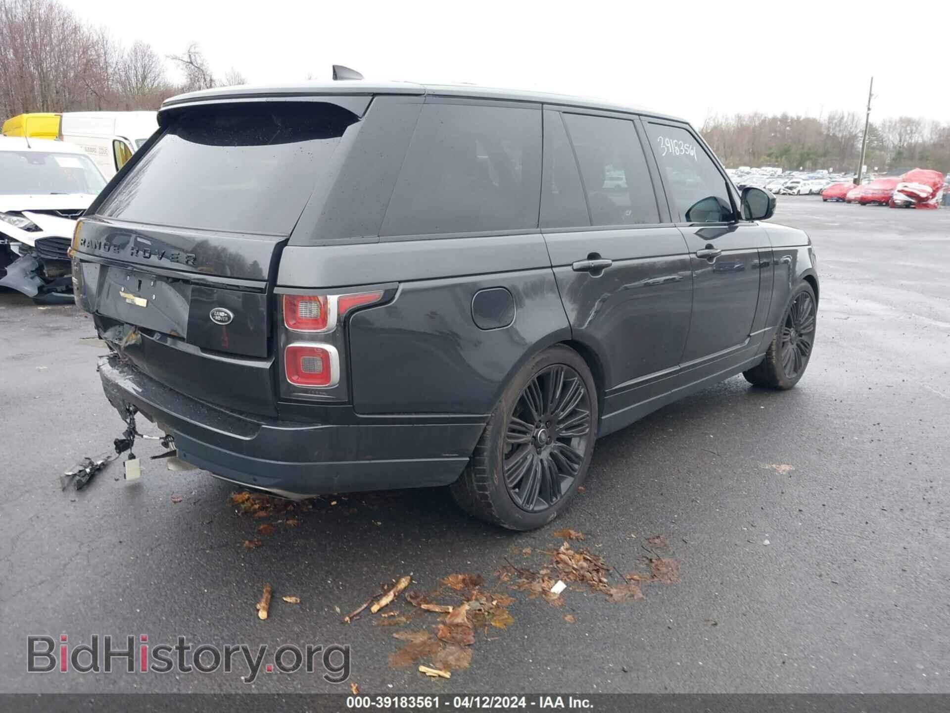 2020 LAND ROVER RANGE ROVER - VIN: SALGS2RU2LA403270 - Фото 4