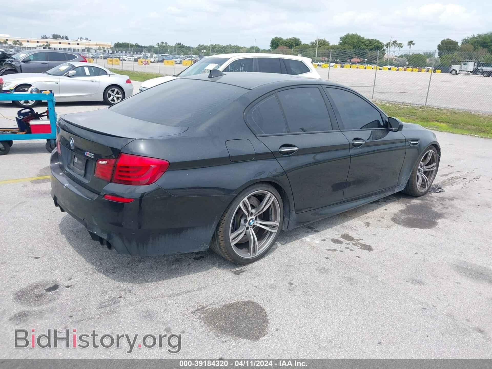 2013 BMW M5 - VIN: WBSFV9C56DD095419 - Фото 4
