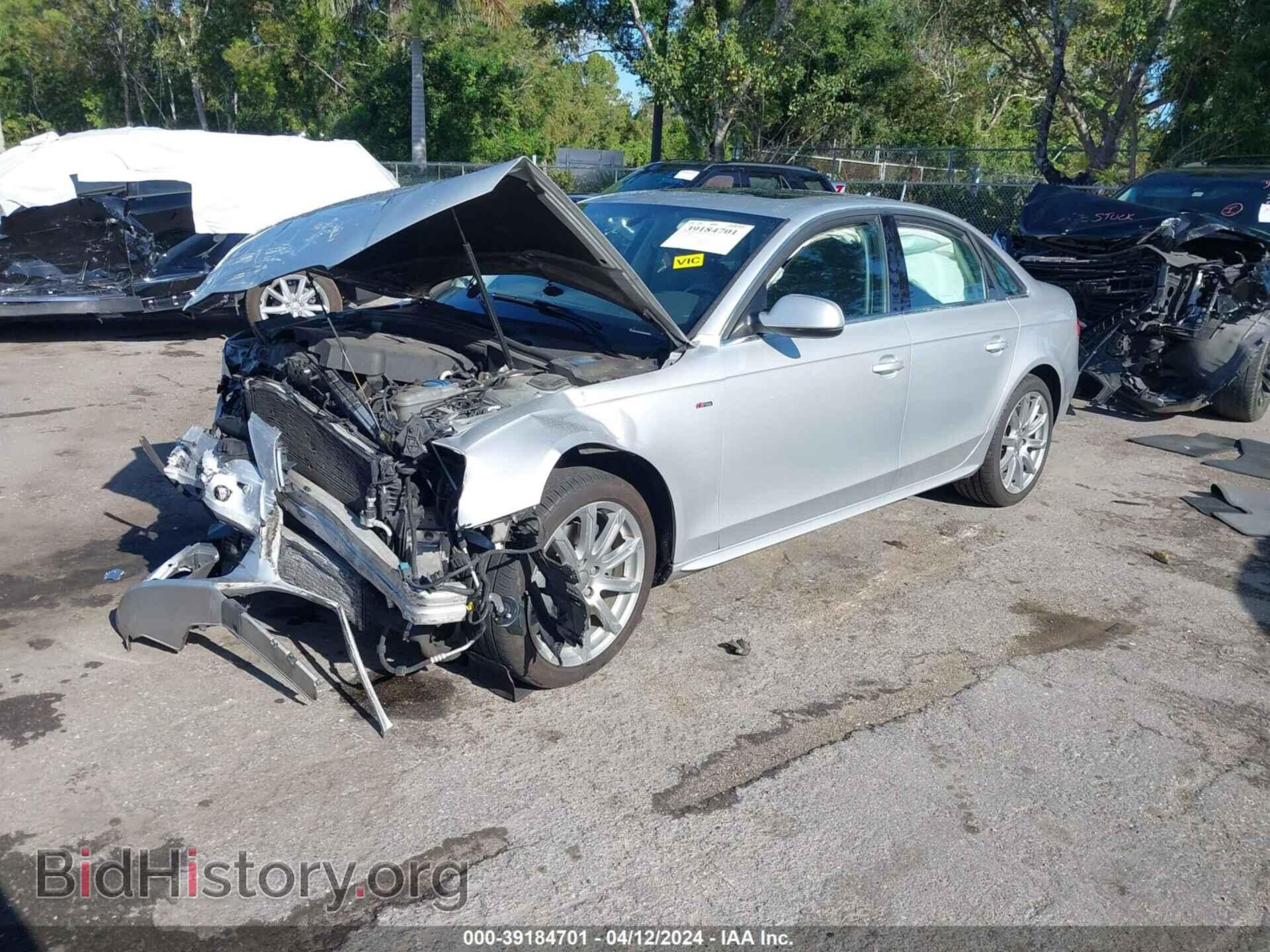 2012 AUDI A4 - VIN: WAUEFAFL6CN007700 - Фото 2