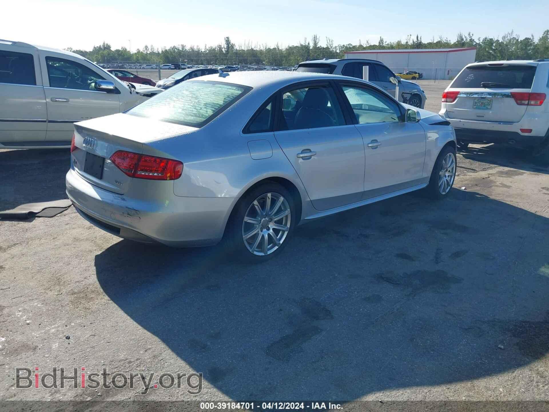 2012 AUDI A4 - VIN: WAUEFAFL6CN007700 - Фото 4