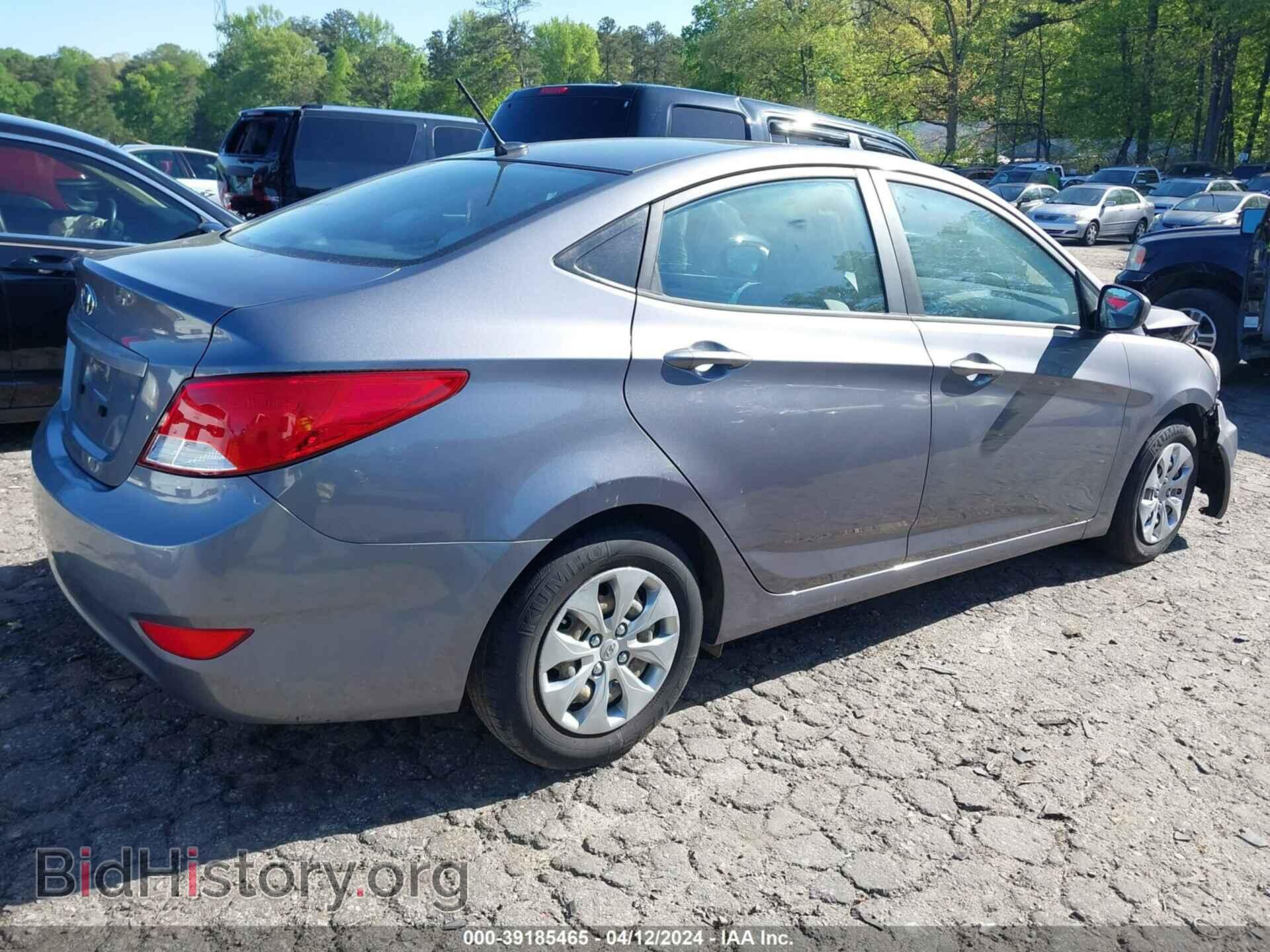 2016 HYUNDAI ACCENT - VIN: KMHCT4AE6GU095667 - Фото 4