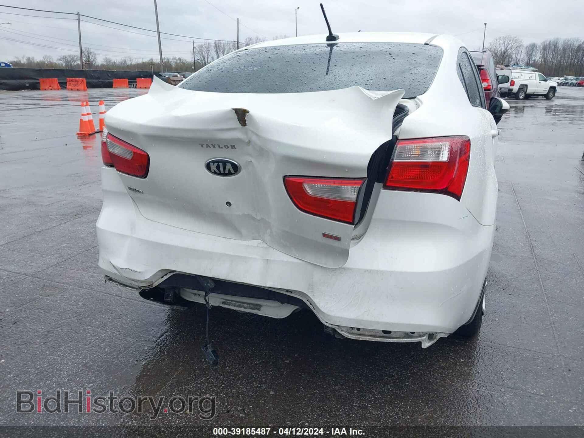 2016 KIA RIO - VIN: KNADM4A38G6643240 - Фото 6
