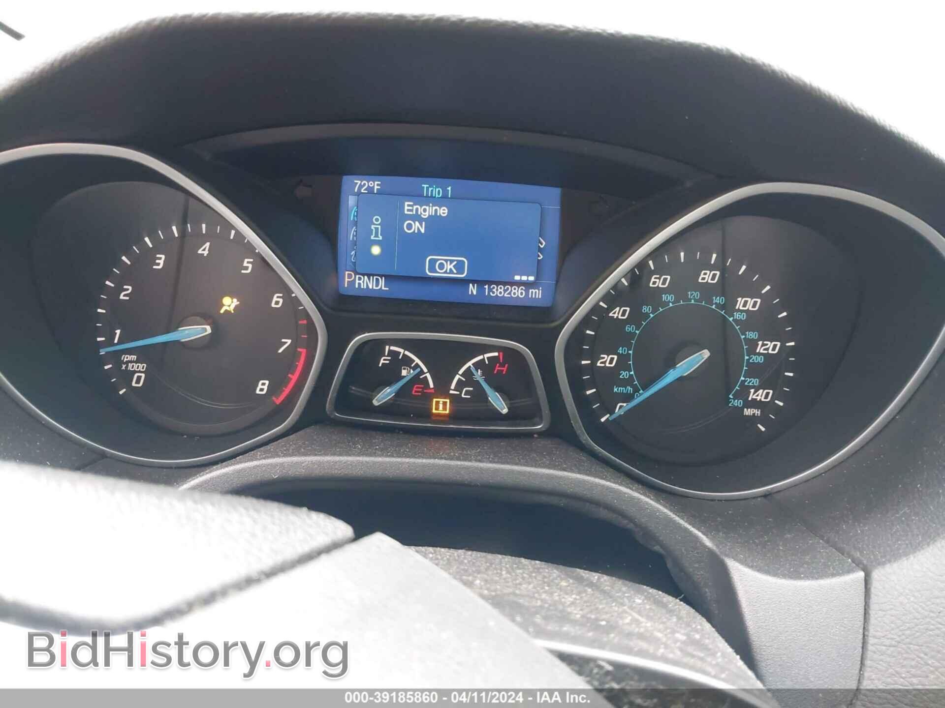 2014 FORD FOCUS - VIN: 1FADP3F24EL294053 - Фото 7
