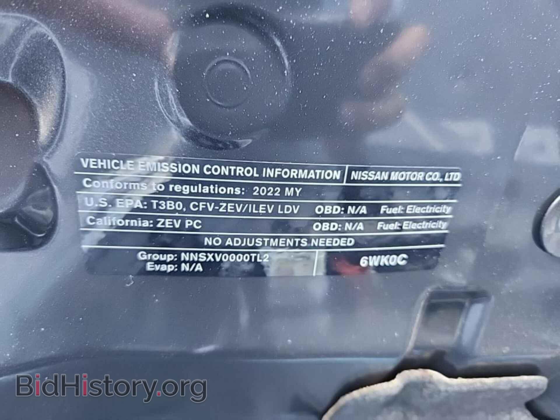 2022 NISSAN LEAF - VIN: 1N4AZ1BV6NC561694 - Фото 11