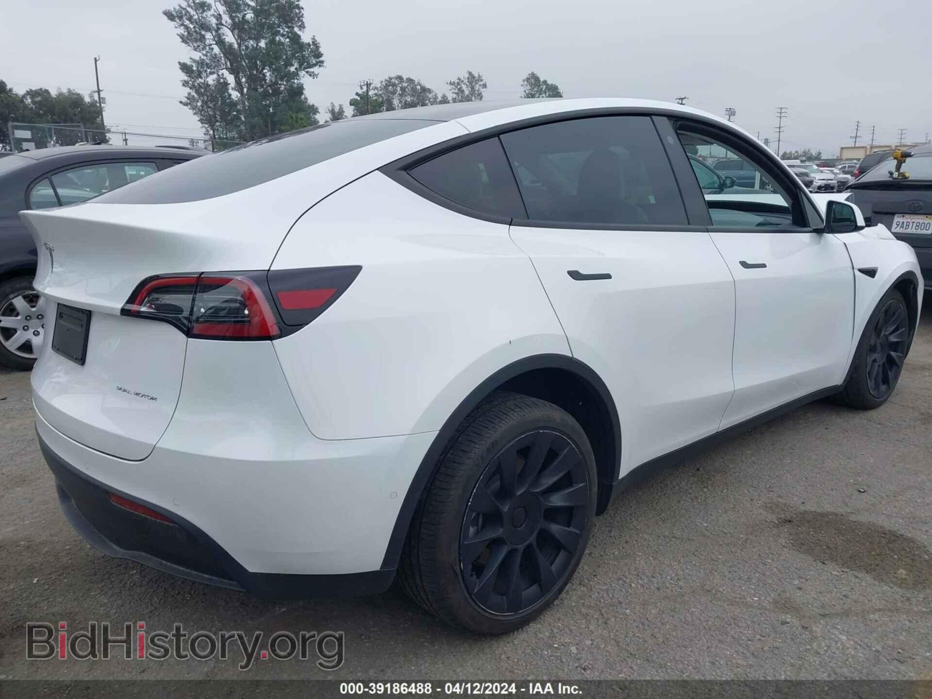2021 TESLA MODEL Y - VIN: 5YJYGDEE2MF202596 - Фото 4