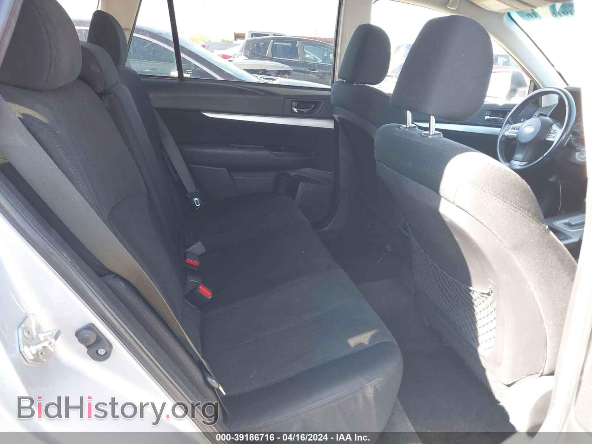 2014 SUBARU OUTBACK - VIN: 4S4BRBCC4E3209484 - Фото 8