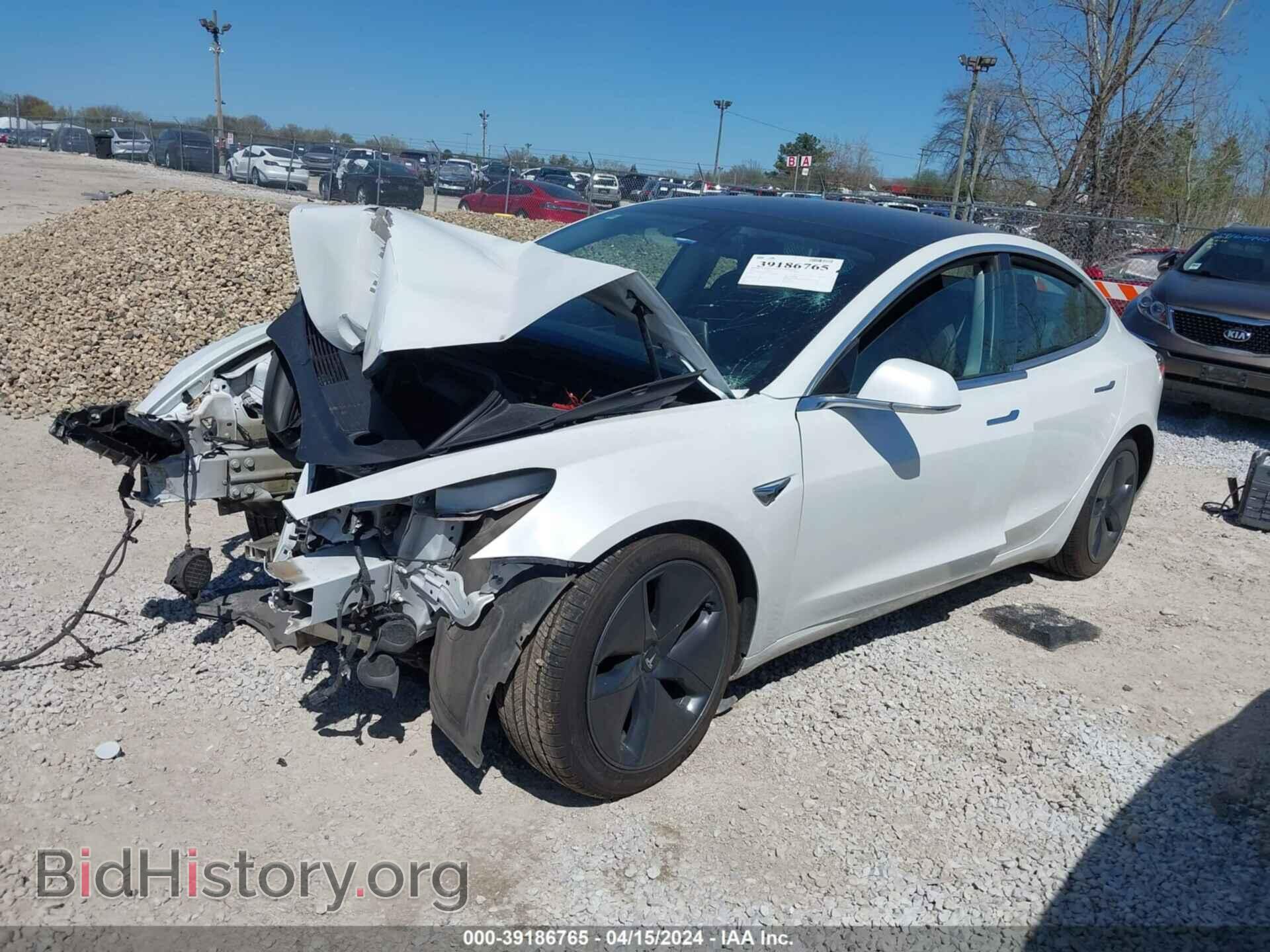 2019 TESLA MODEL 3 - VIN: 5YJ3E1EB7KF511563 - Фото 2