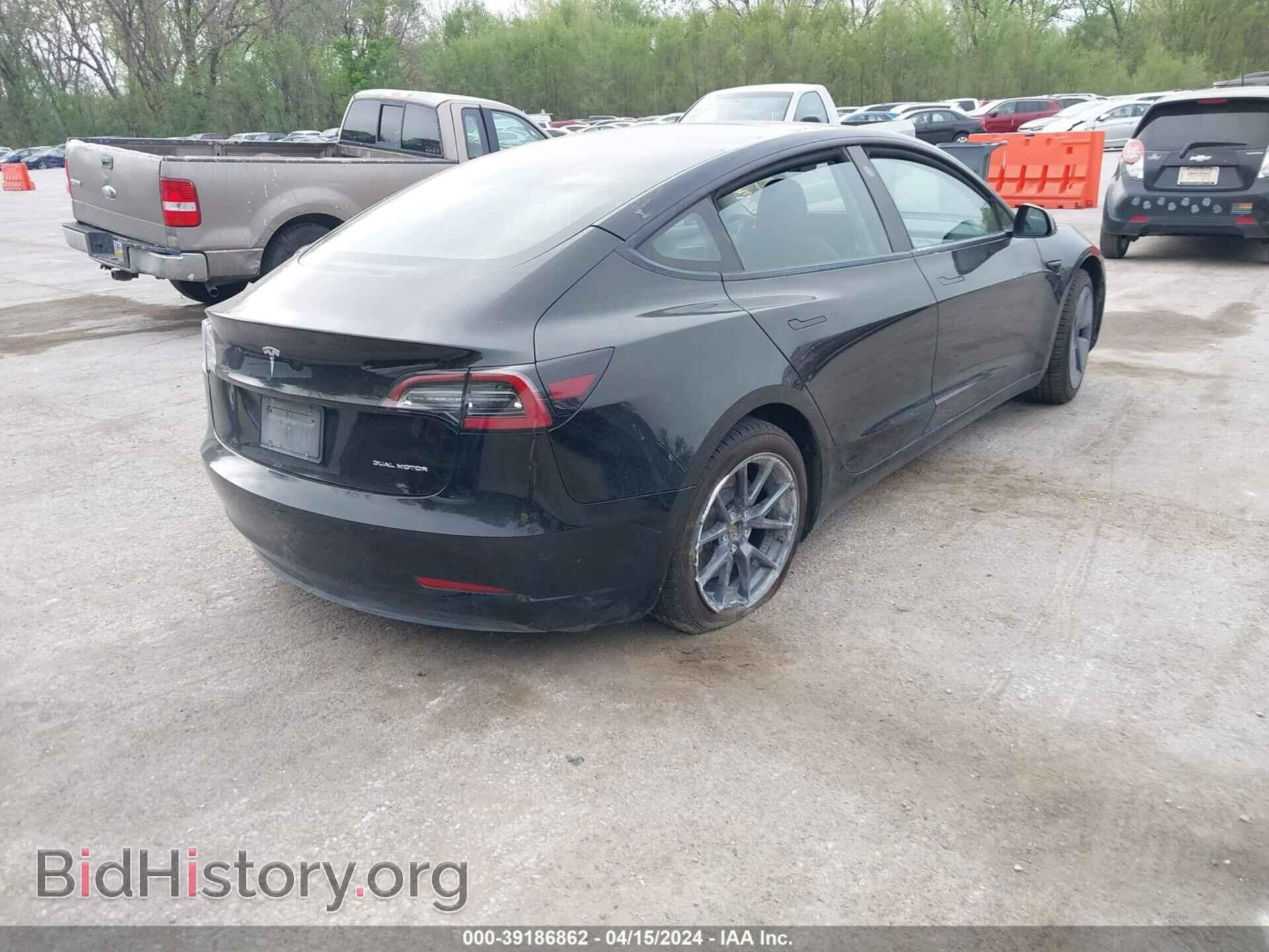 2022 TESLA MODEL 3 - VIN: 5YJ3E1EB7NF272648 - Фото 4