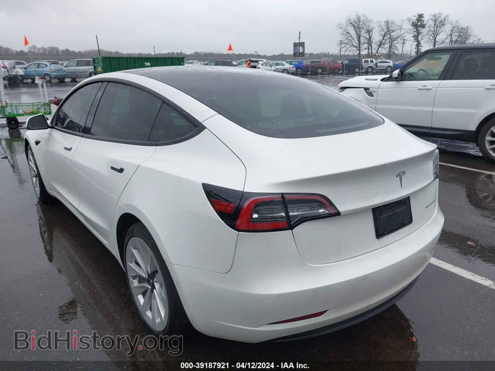 2022 TESLA MODEL 3 - VIN: 5YJ3E1EB6NF268364 - Фото 3
