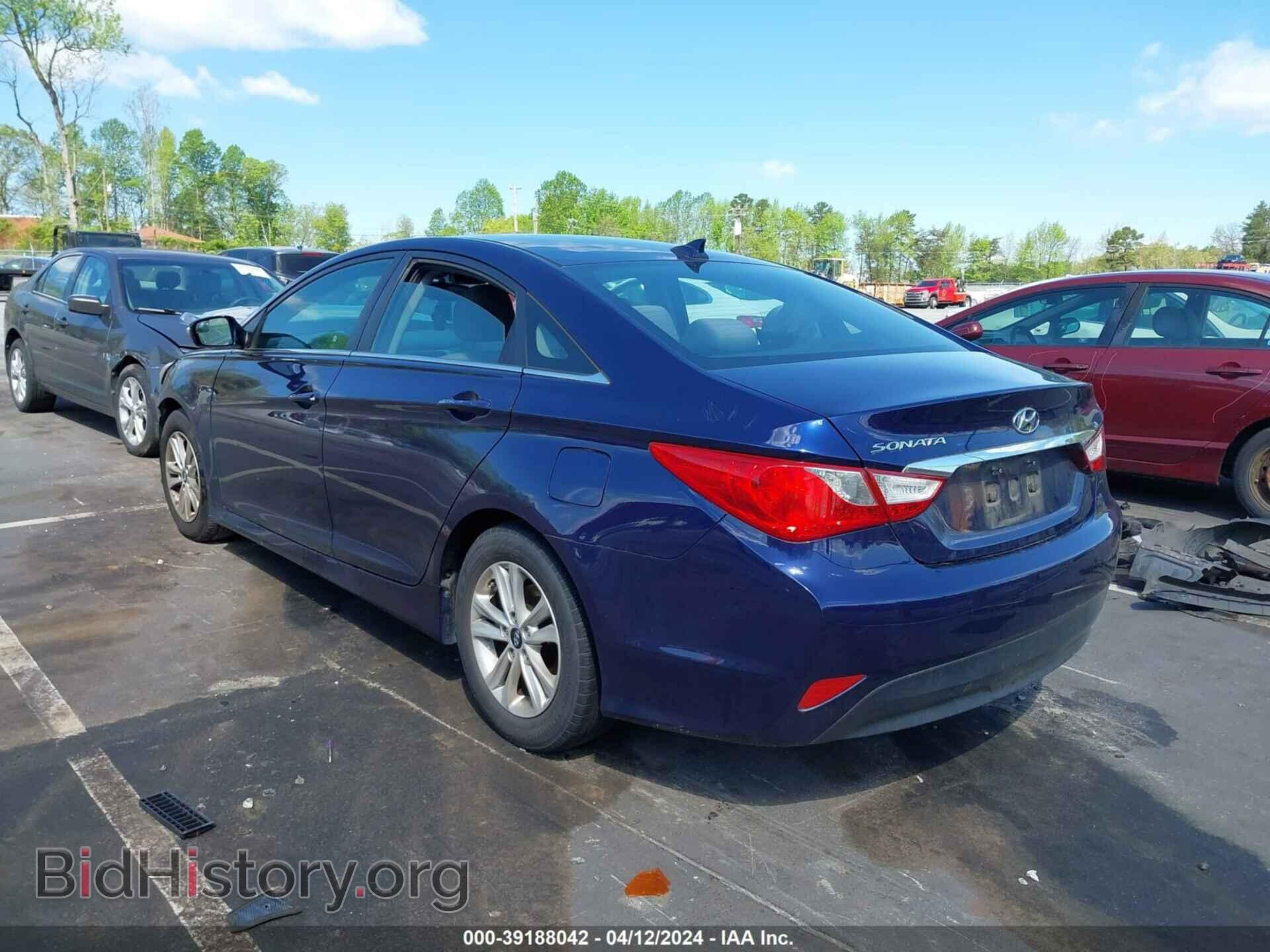 2014 HYUNDAI SONATA - VIN: 5NPEB4AC5EH889291 - Фото 3