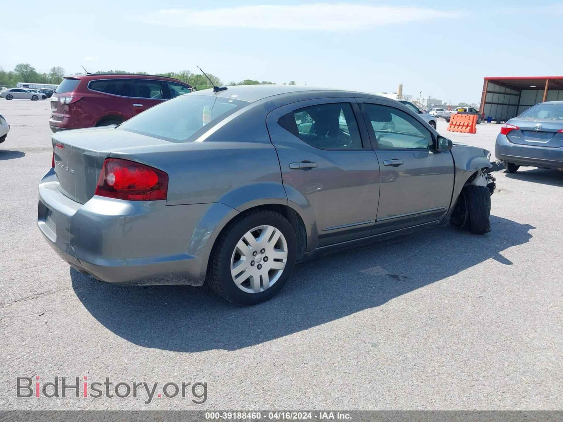 2013 DODGE AVENGER - VIN: 1C3CDZAB2DN590091 - Фото 4
