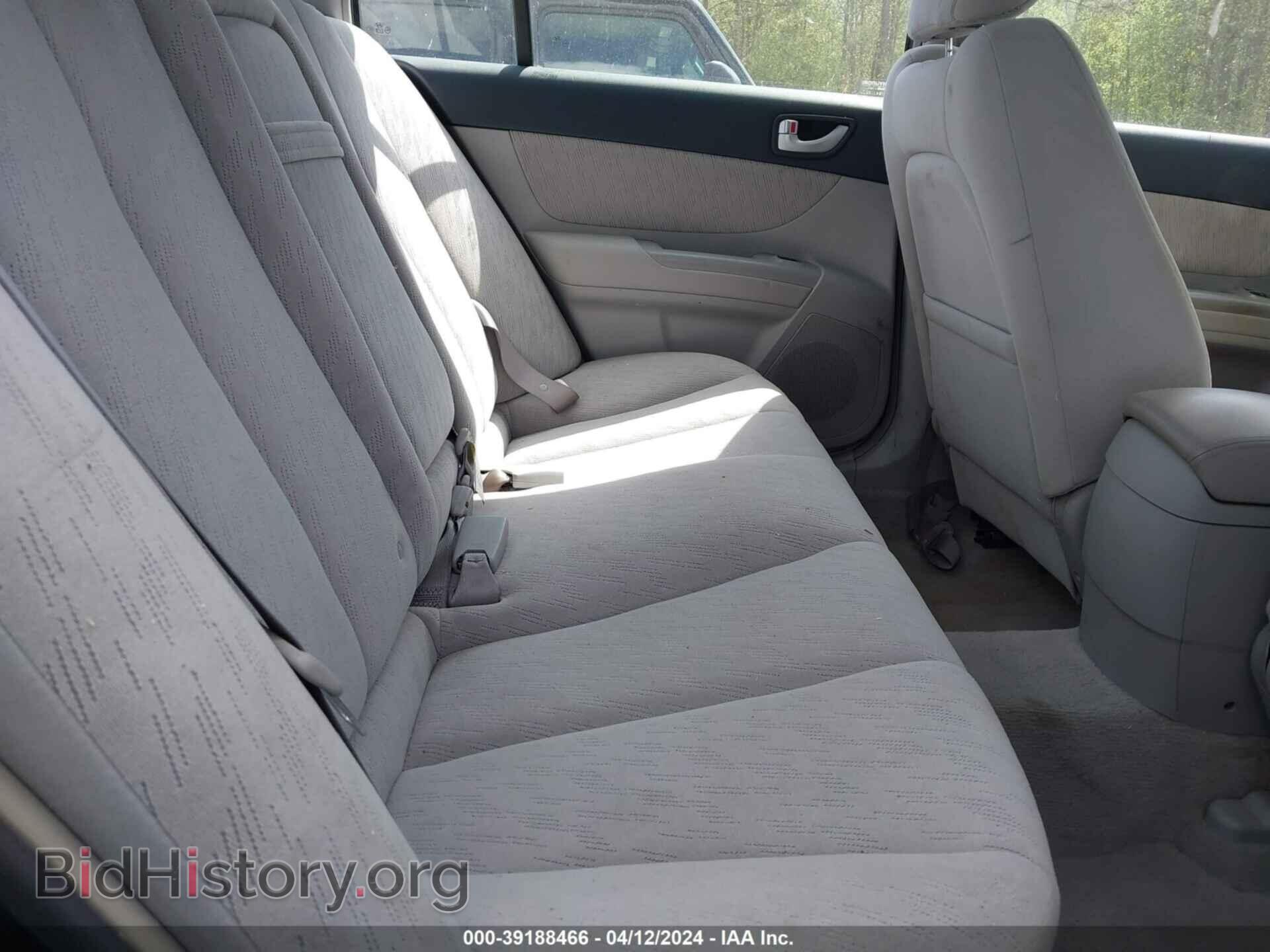 2006 HYUNDAI SONATA - VIN: KMHET46C76A080997 - Фото 8