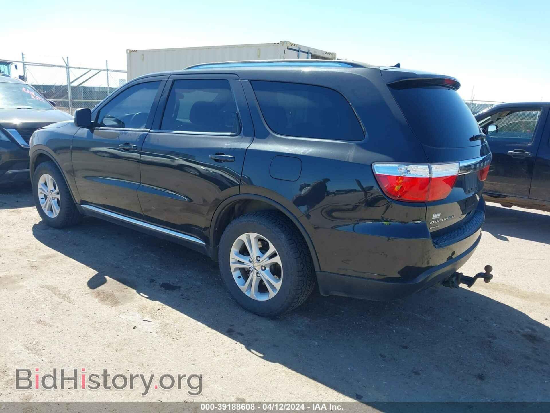 2013 DODGE DURANGO - VIN: 1C4RDJAGXDC629248 - Фото 3