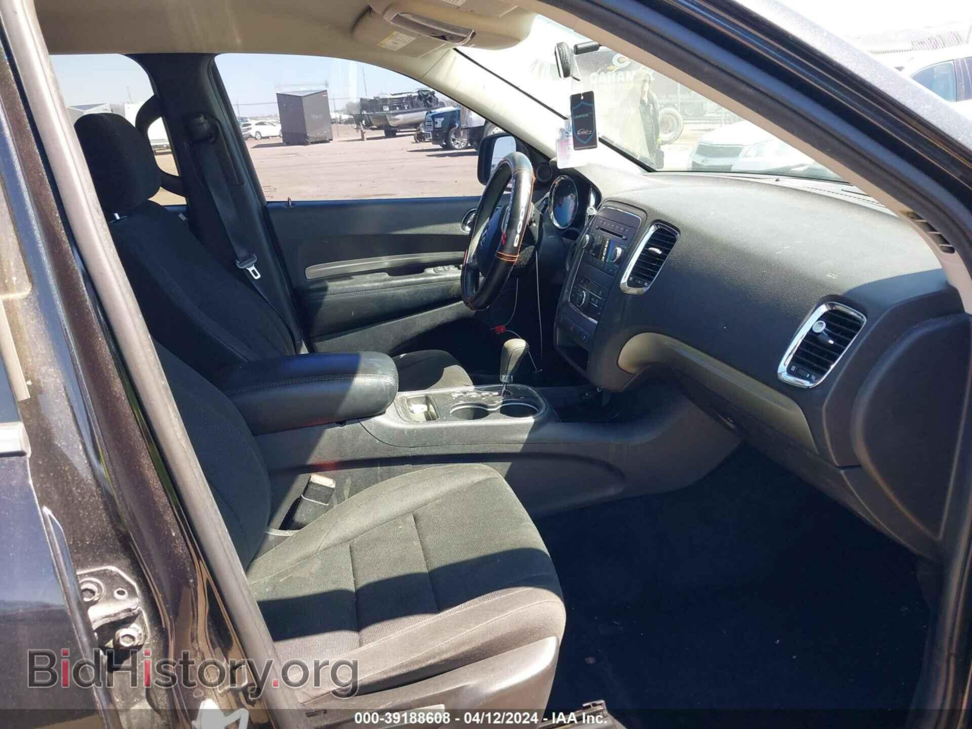 2013 DODGE DURANGO - VIN: 1C4RDJAGXDC629248 - Фото 5