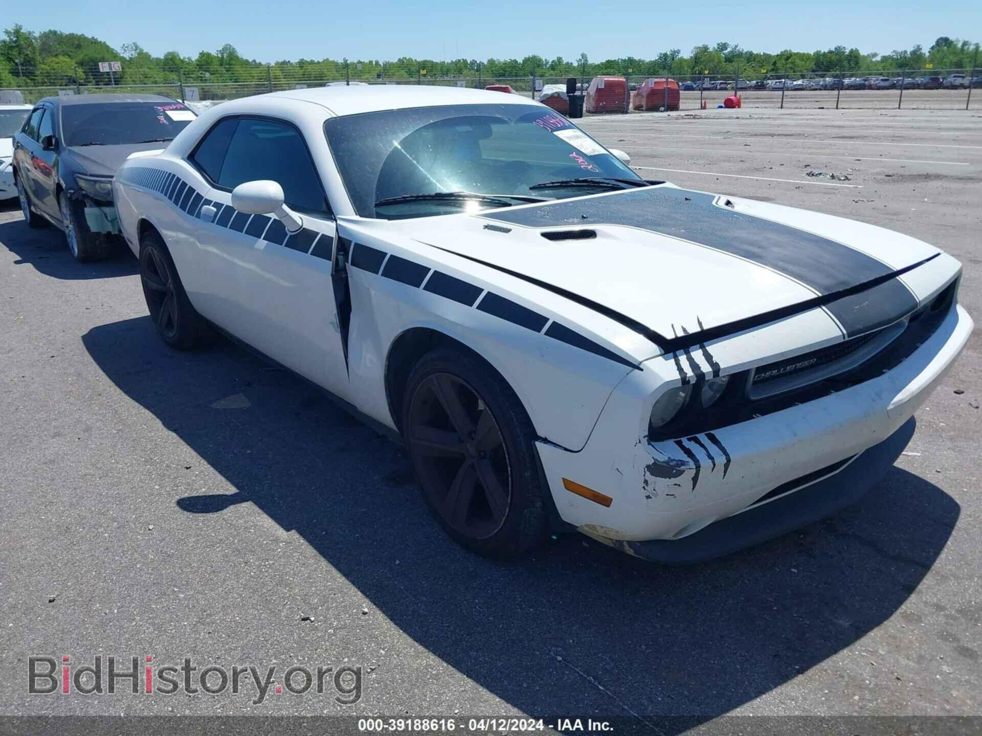 Photo 2C3CDYBT7CH201759 - DODGE CHALLENGER 2012