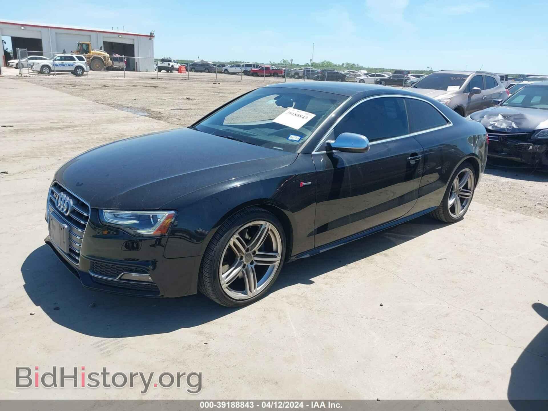 2013 AUDI S5 - VIN: WAUCGAFR8DA036309 - Фото 2
