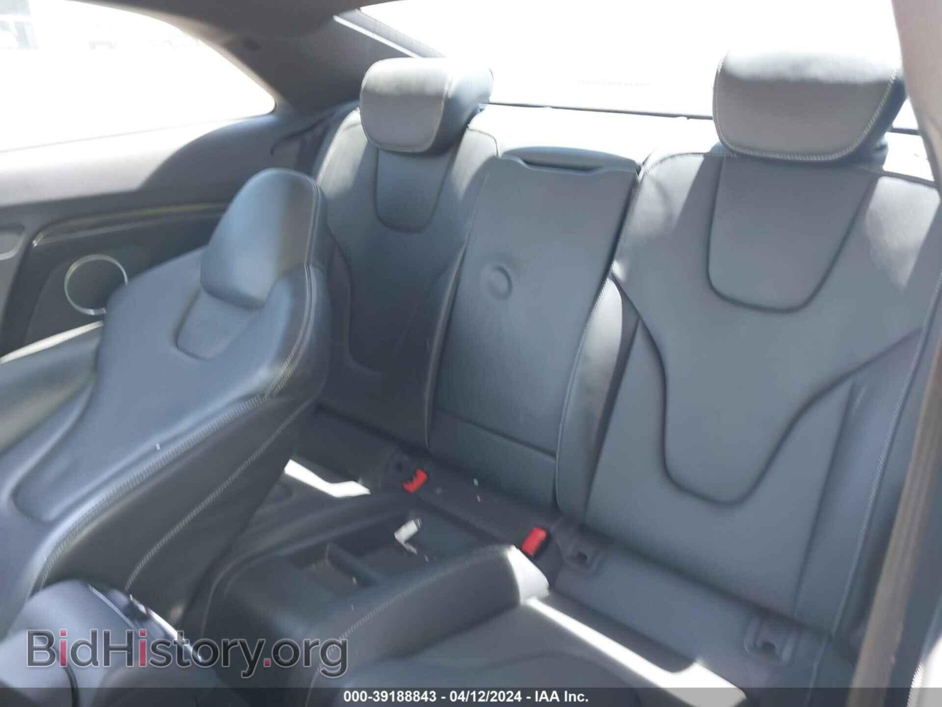 2013 AUDI S5 - VIN: WAUCGAFR8DA036309 - Фото 8