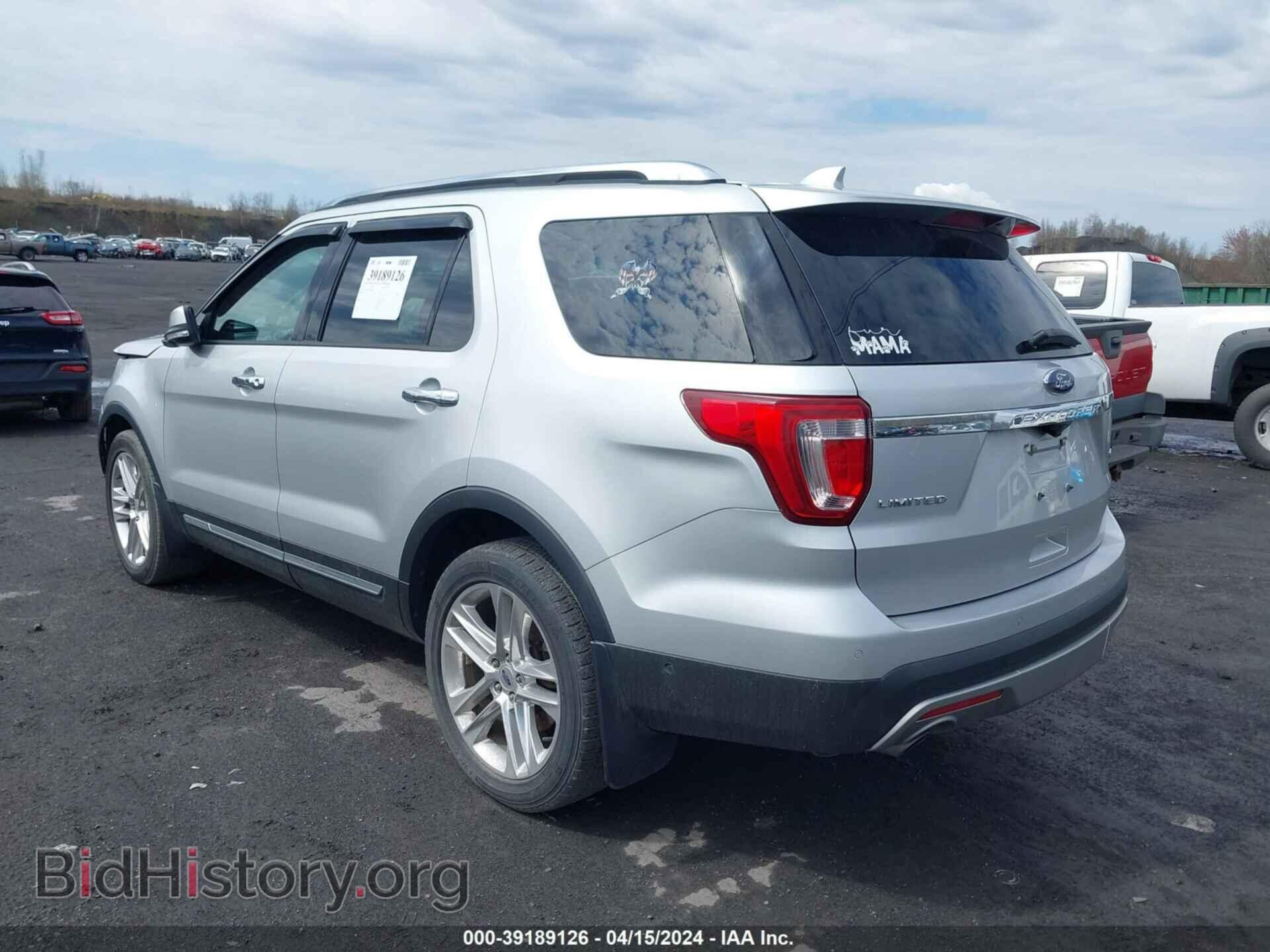 2017 FORD EXPLORER - VIN: 1FM5K8FH1HGA73002 - Фото 3