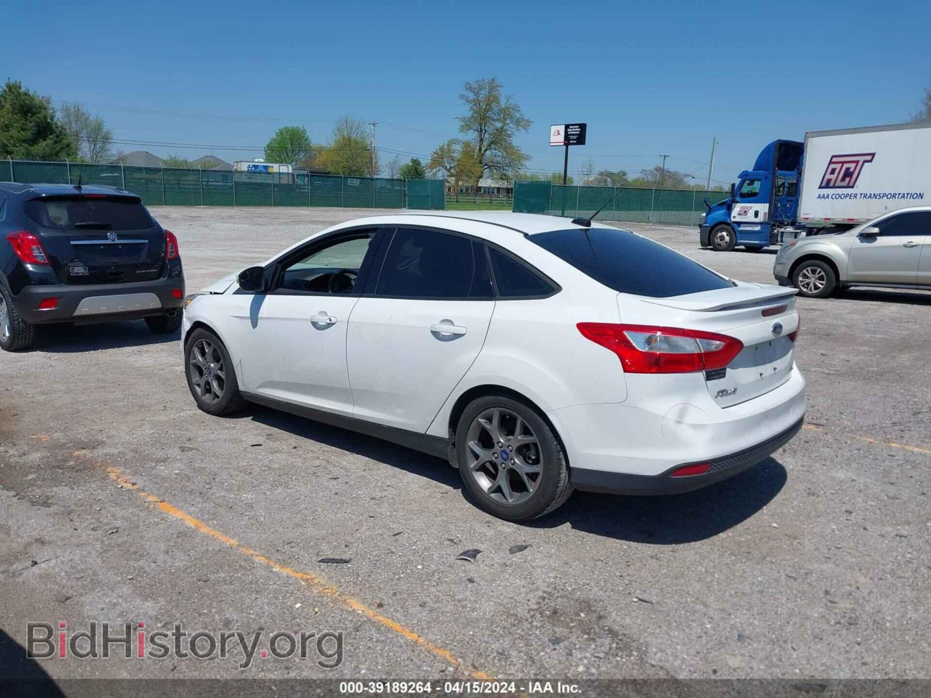 2014 FORD FOCUS - VIN: 1FADP3F22EL163901 - Фото 3