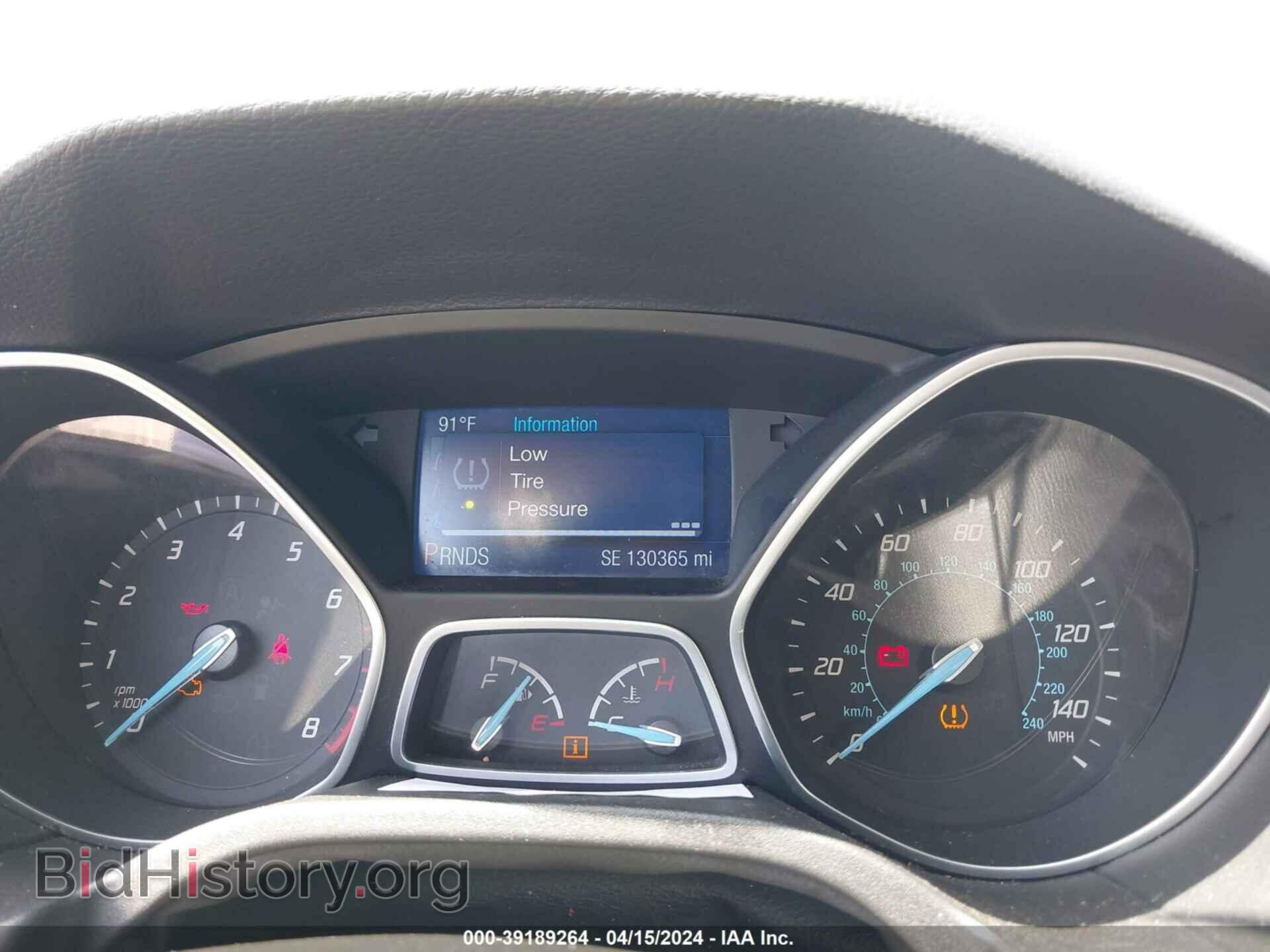 2014 FORD FOCUS - VIN: 1FADP3F22EL163901 - Фото 7