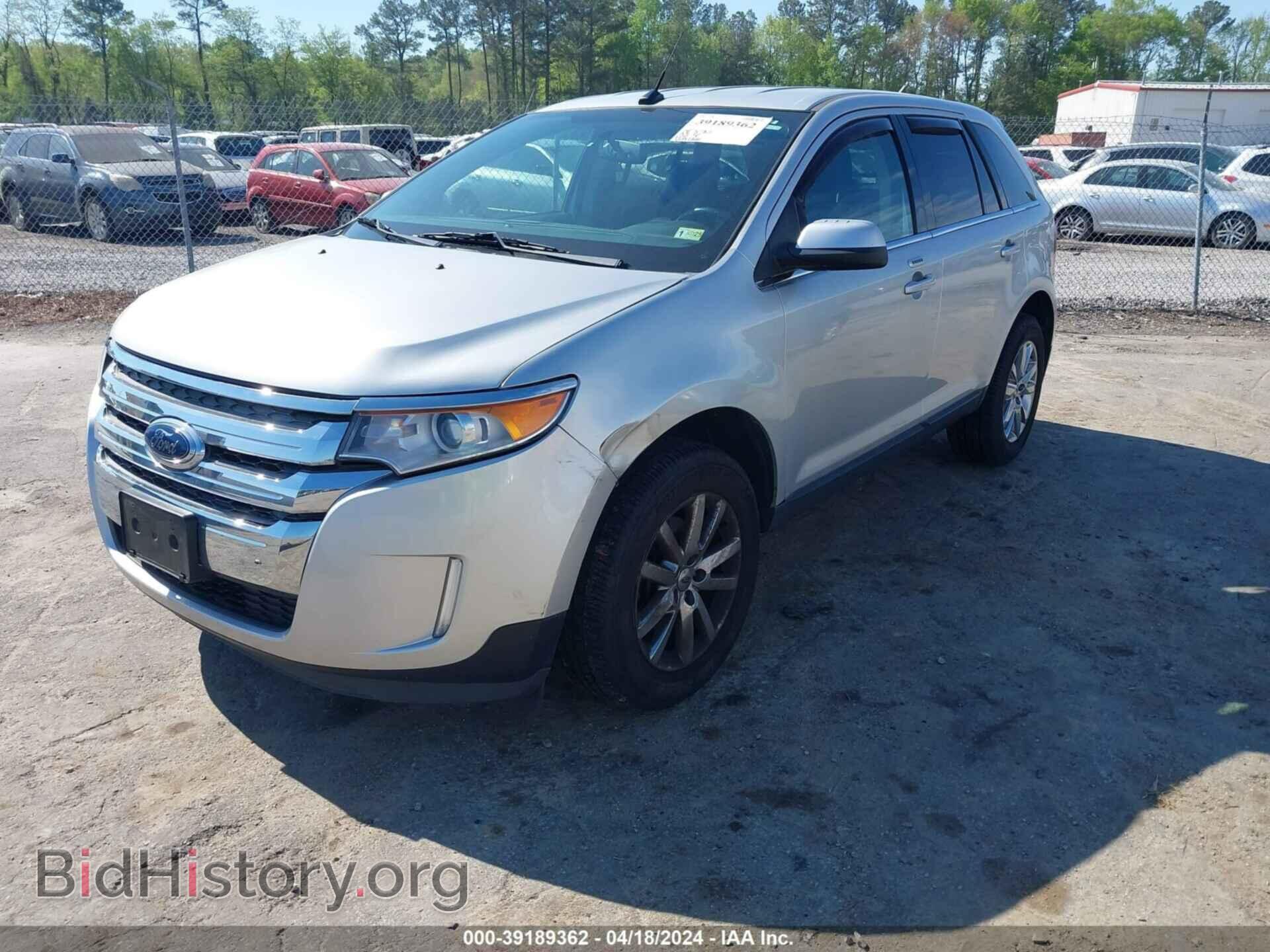 2014 FORD EDGE - VIN: 2FMDK3KC6EBA11381 - Фото 2