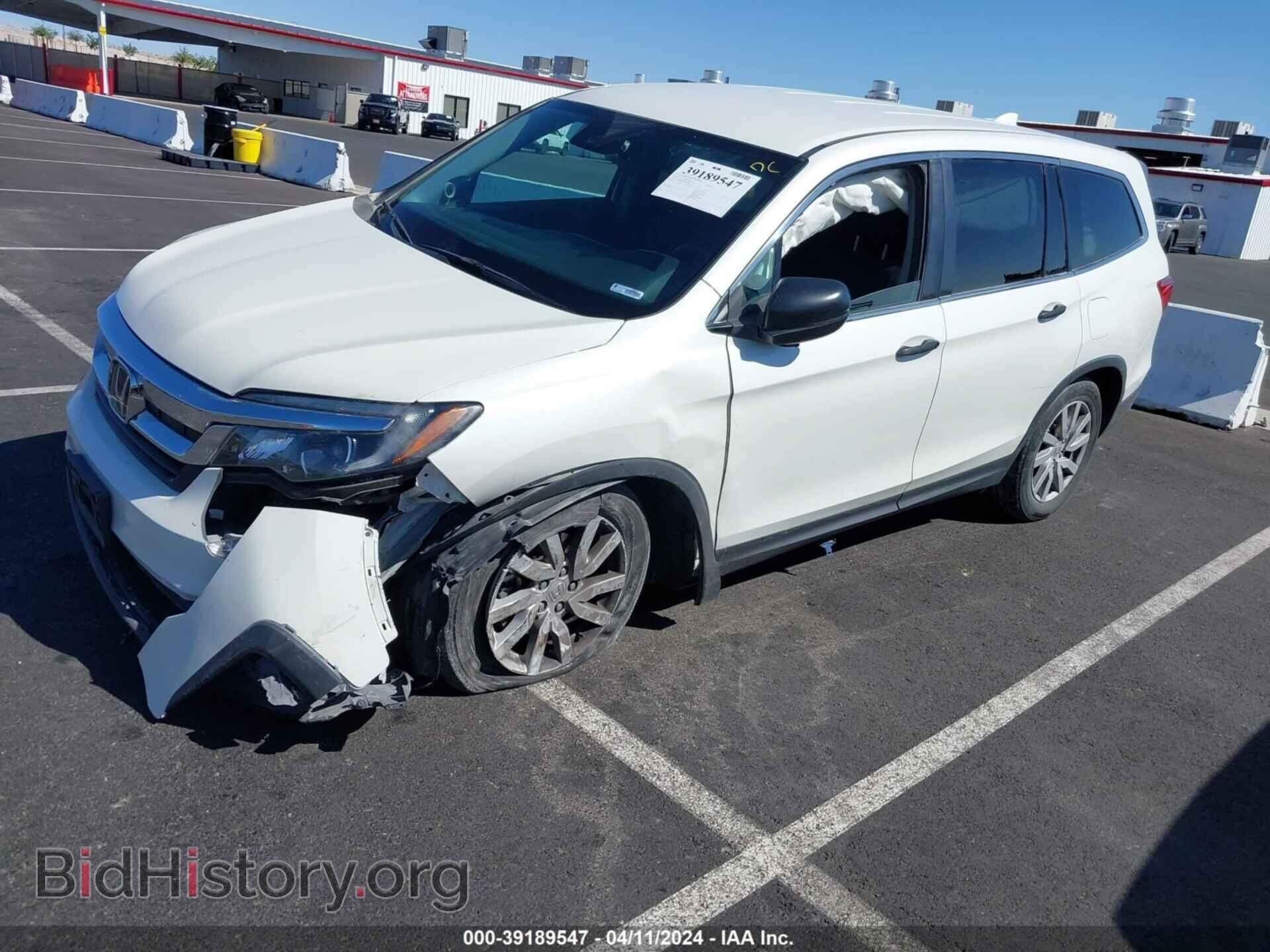 2019 HONDA PILOT - VIN: 5FNYF5H16KB040065 - Фото 2