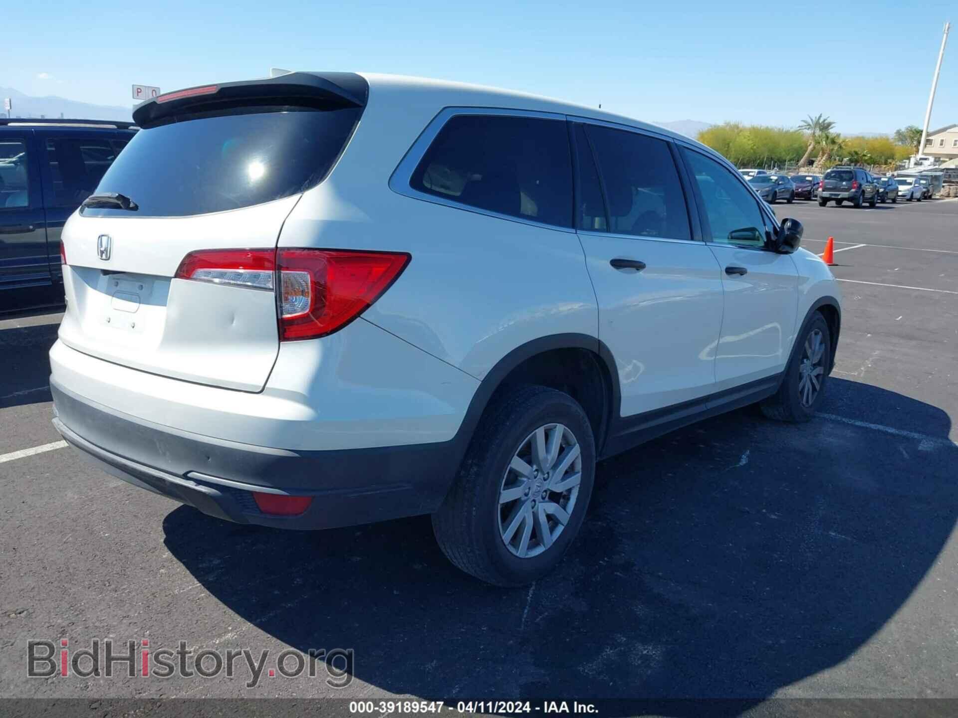 2019 HONDA PILOT - VIN: 5FNYF5H16KB040065 - Фото 4